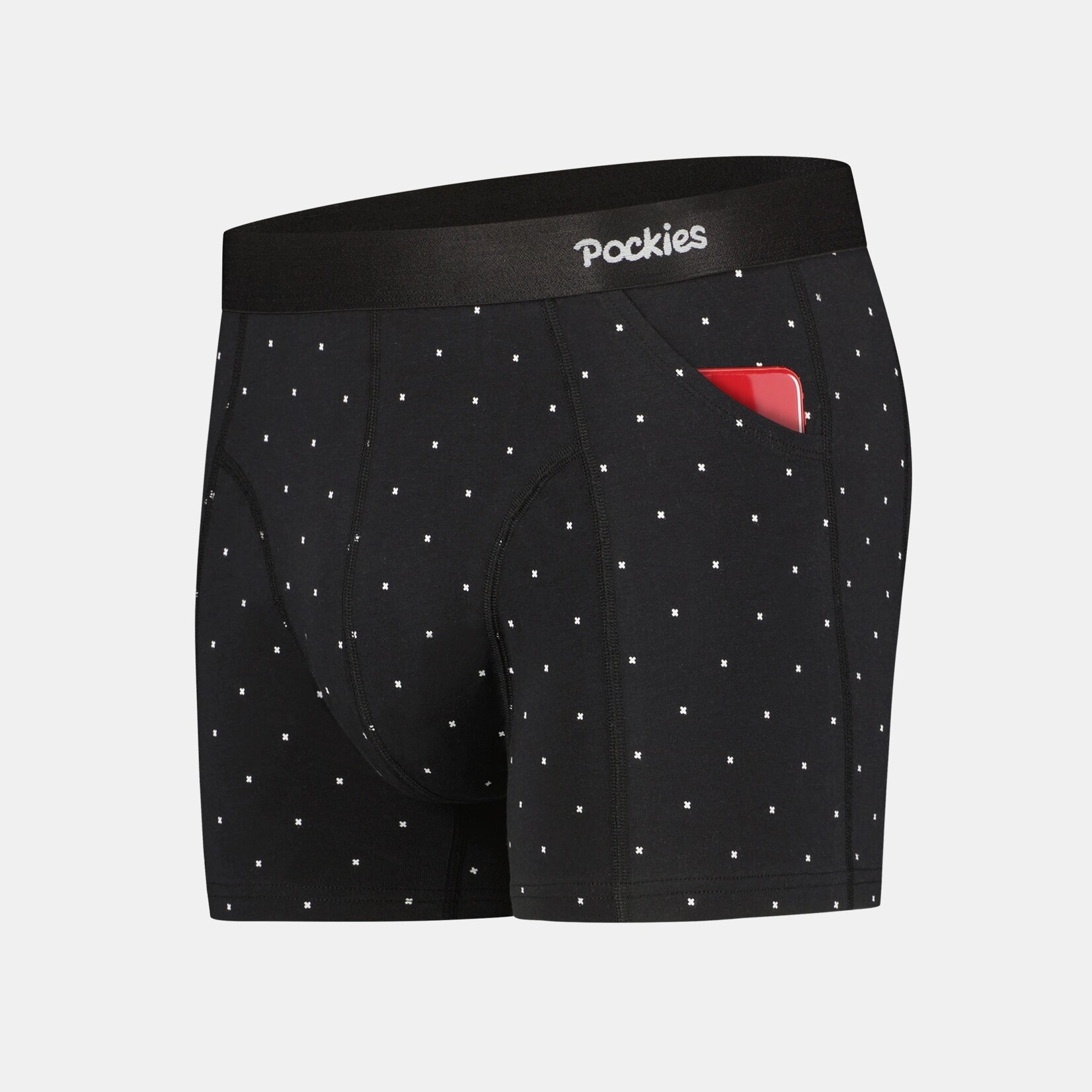 Pockies Underwear Pockies Black X's Boxer Briefs