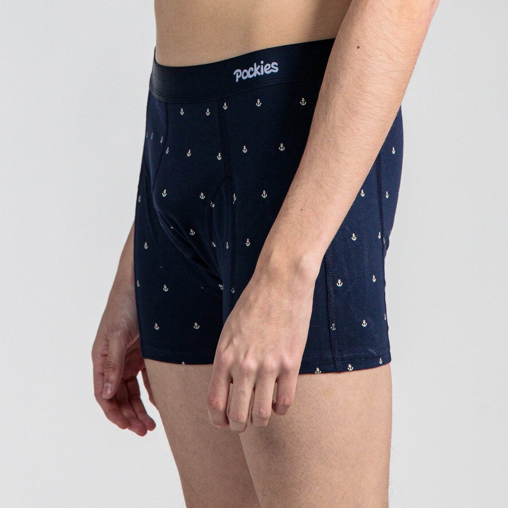 Pockies Underwear Pockies Anchor Boxer Briefs navy