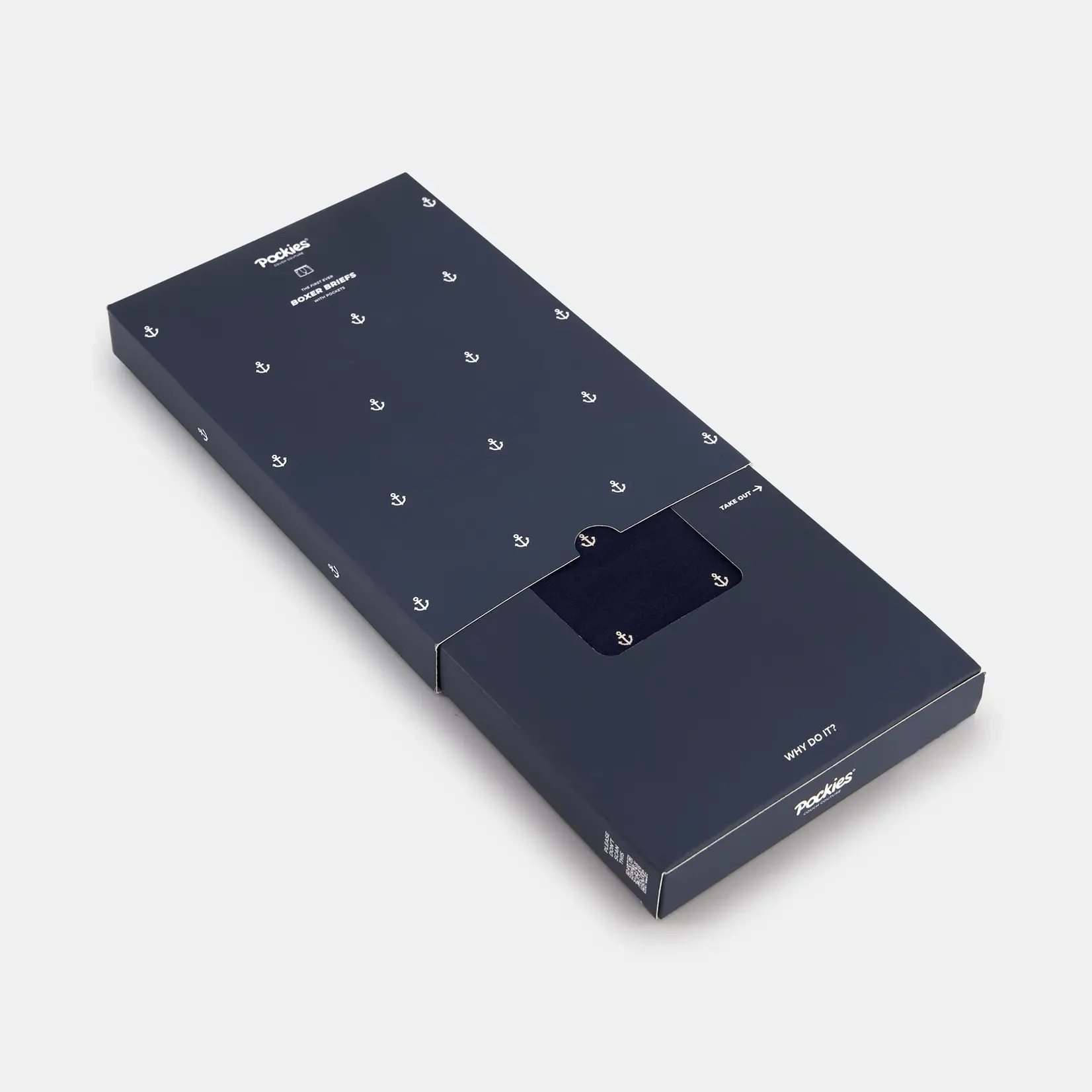 Pockies Underwear Pockies Anchor Boxer Briefs navy