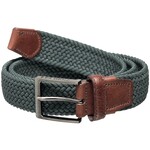 Les Deux Walker Webbing Belt Pine Green