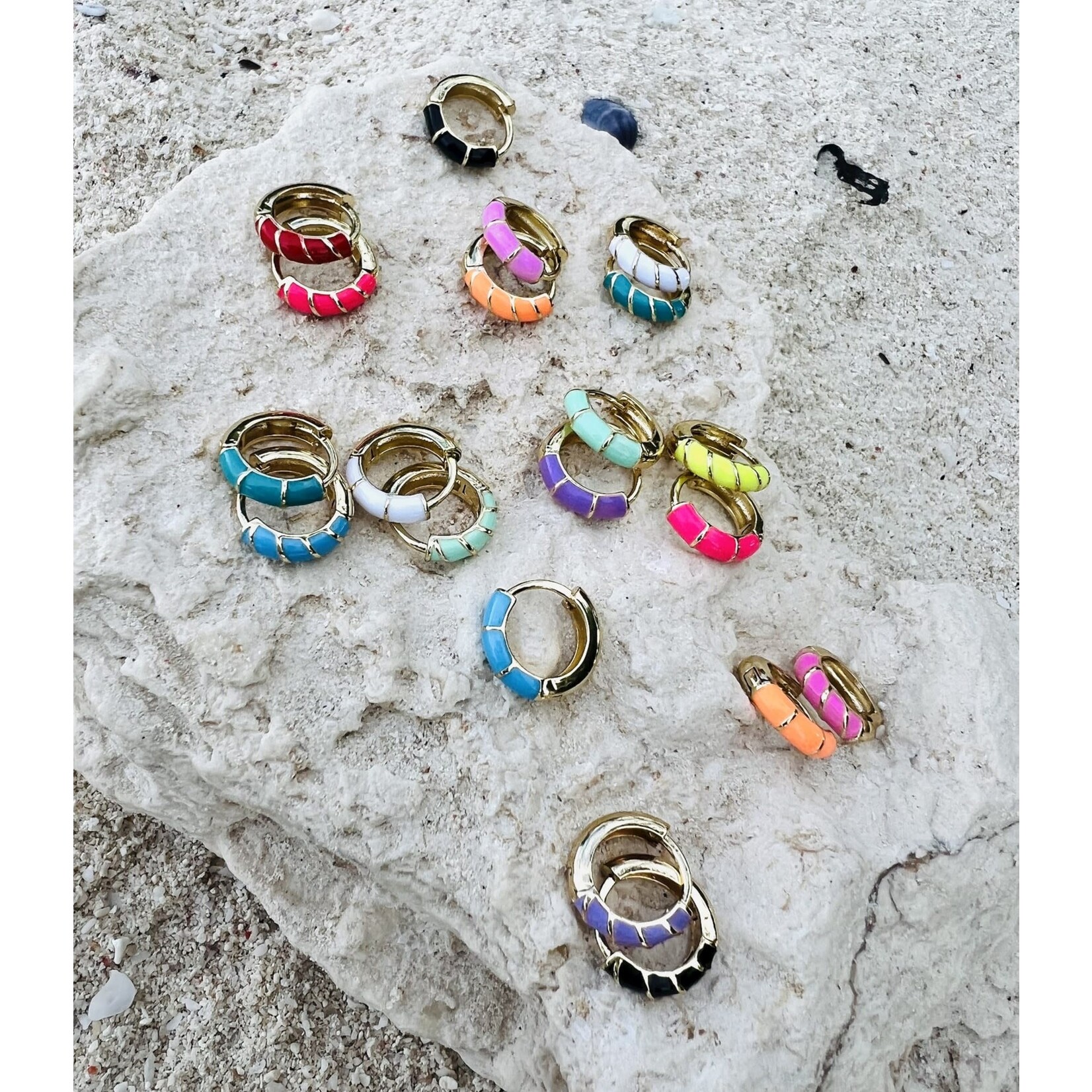 Rainbow earrings