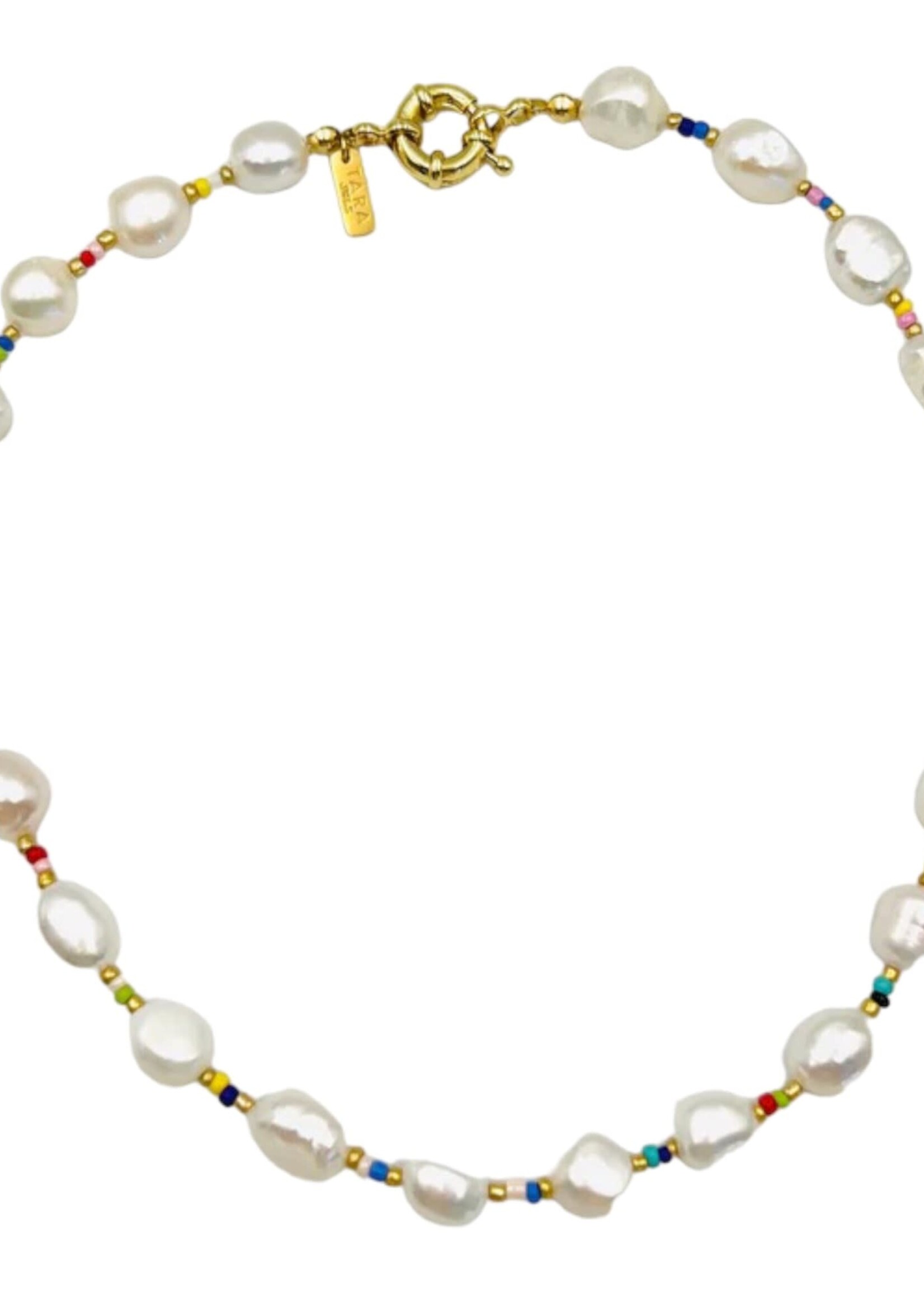 Papeete handmade necklace fresh water pearls