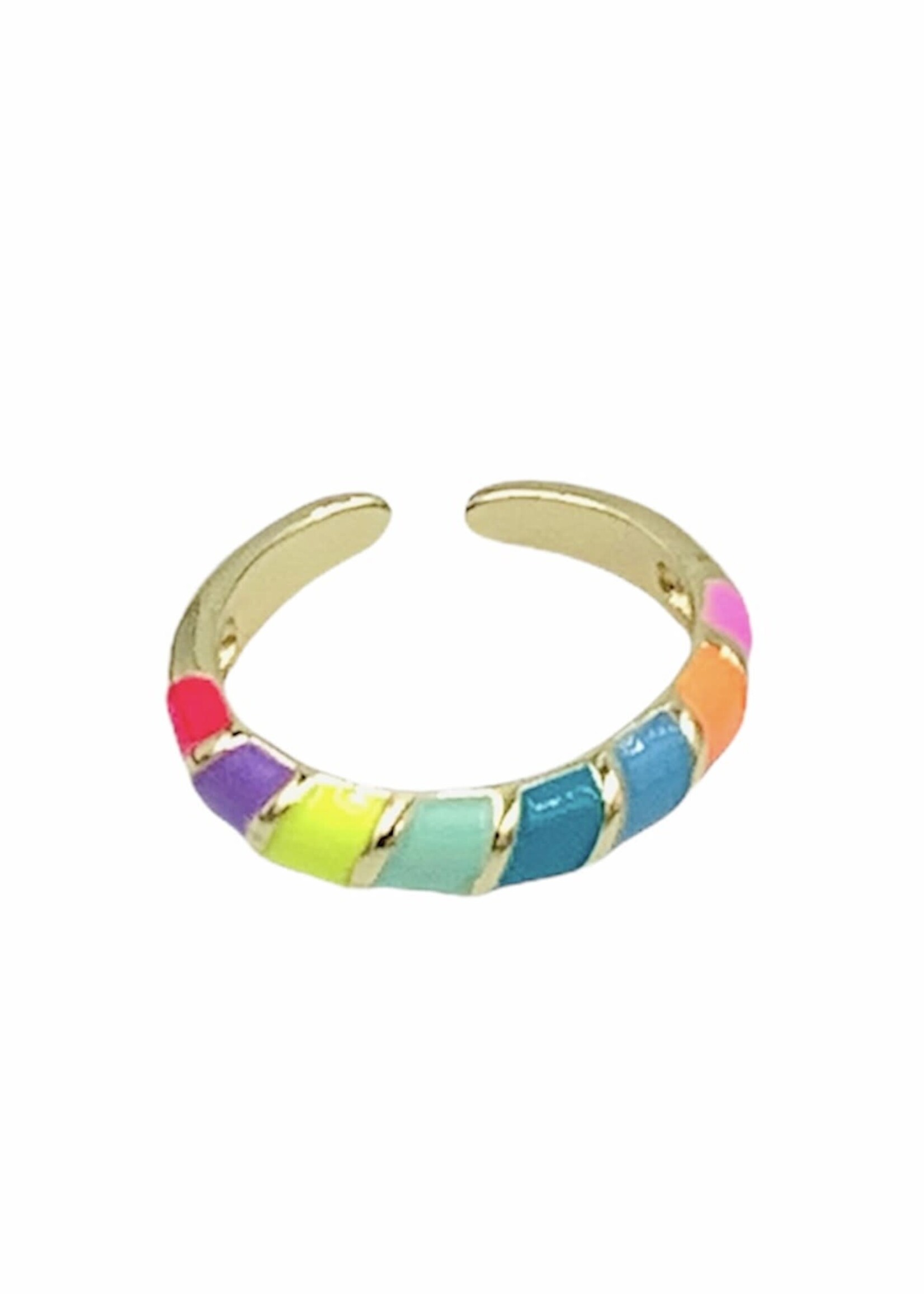 Rainbow ring - S