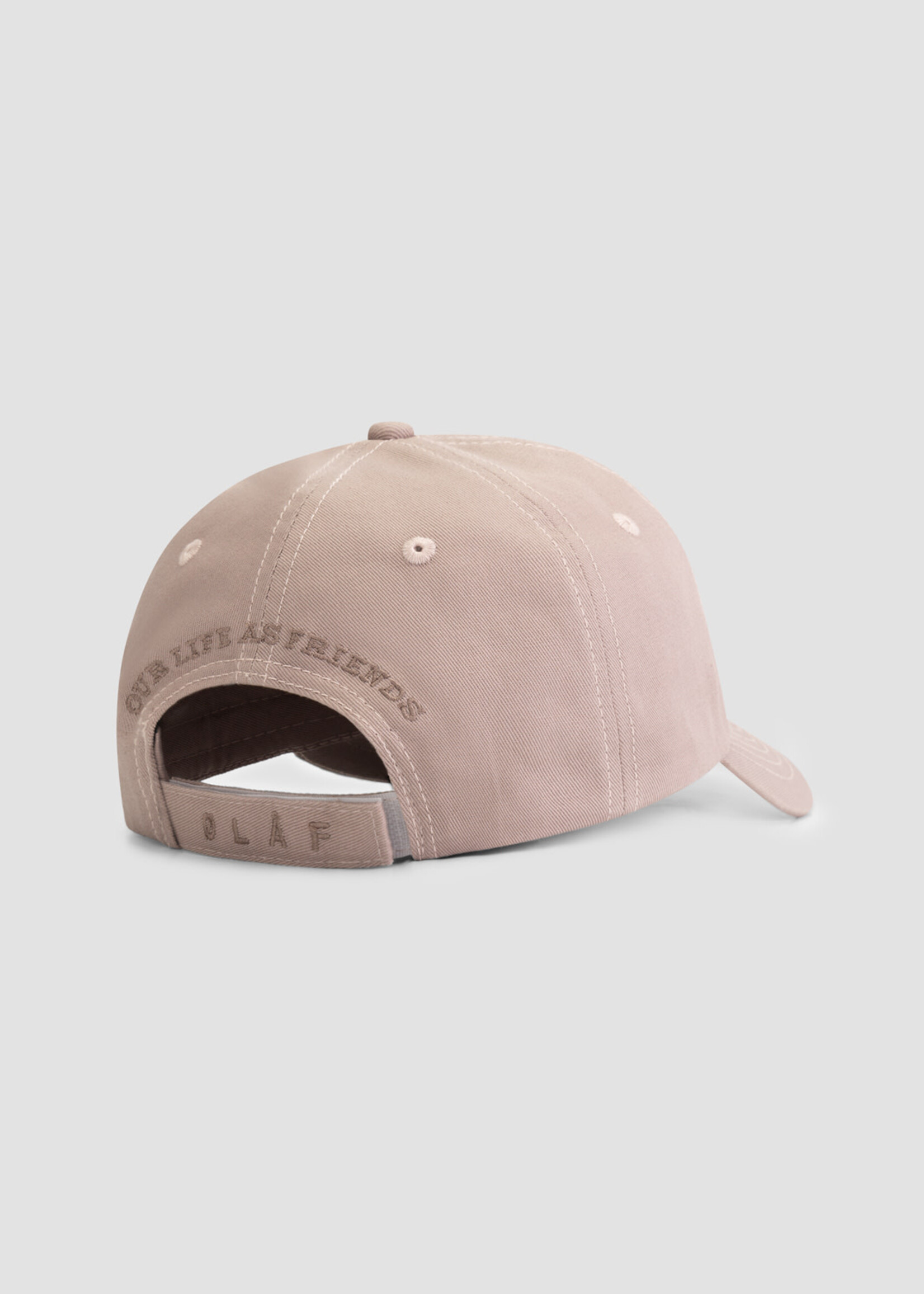 Olaf Hussein Olaf Block cap dusty pink