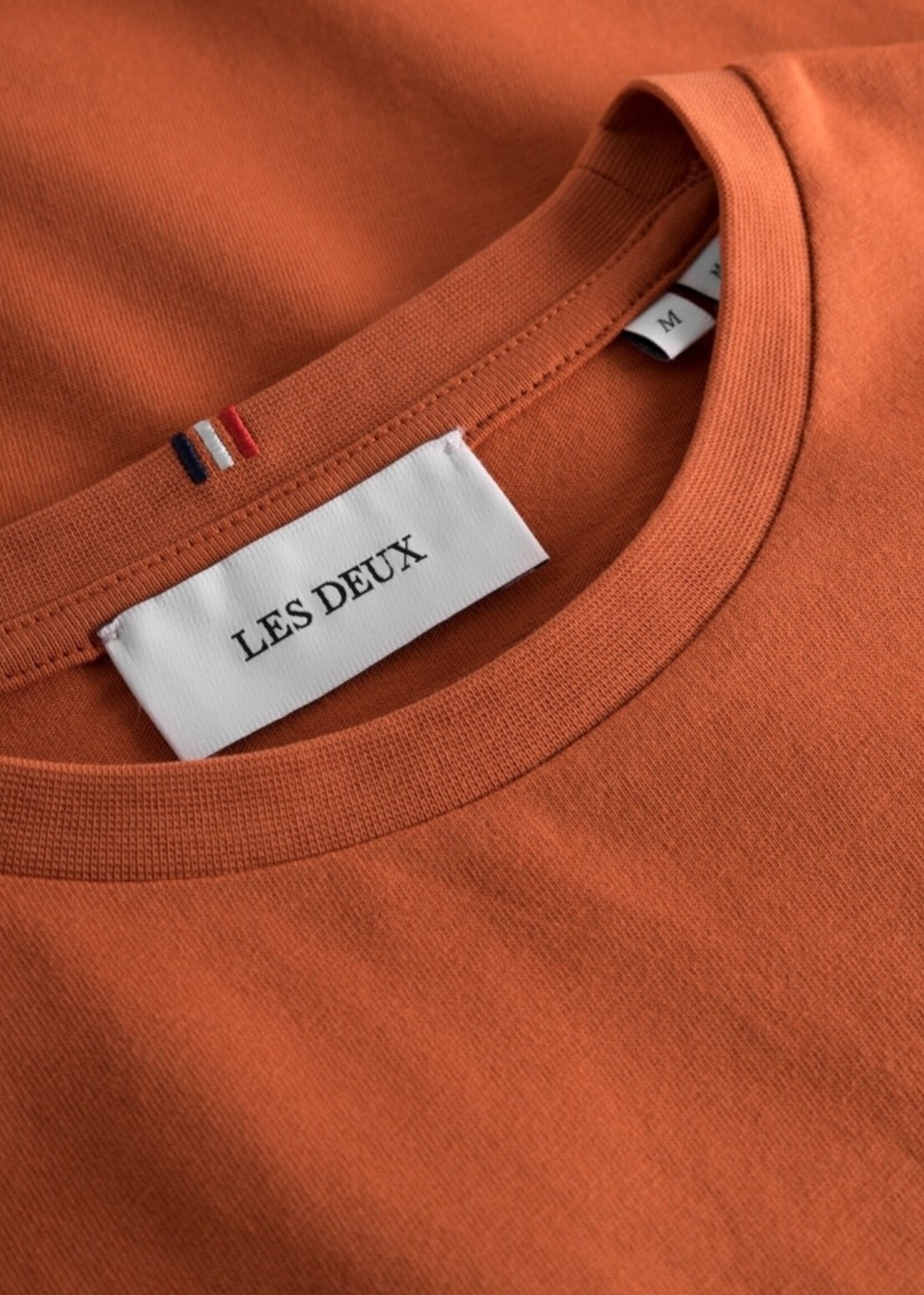 Les Deux Les Deux Norregaard T-shirt court orange