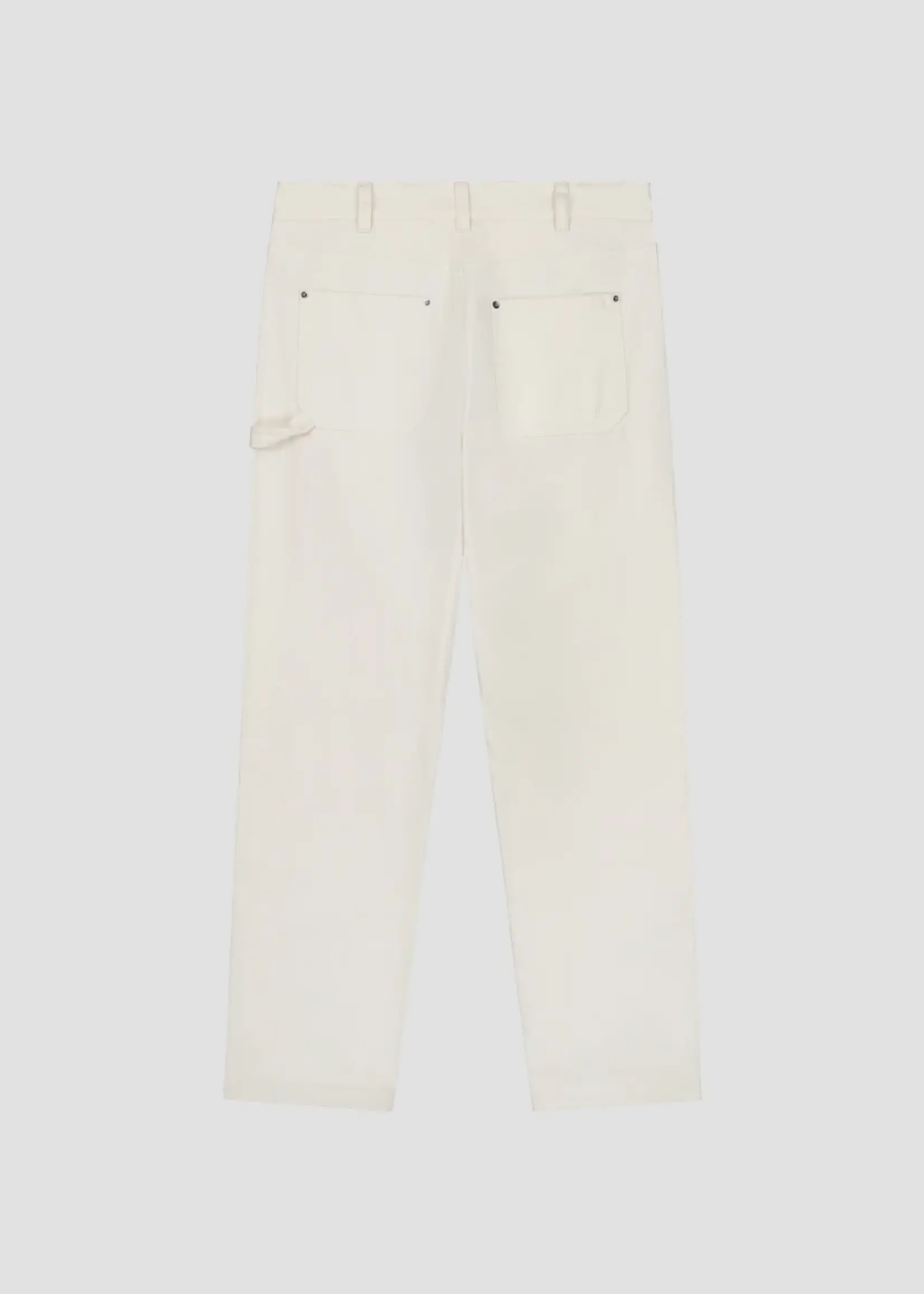 Olaf Hussein Olaf canvas pant off white