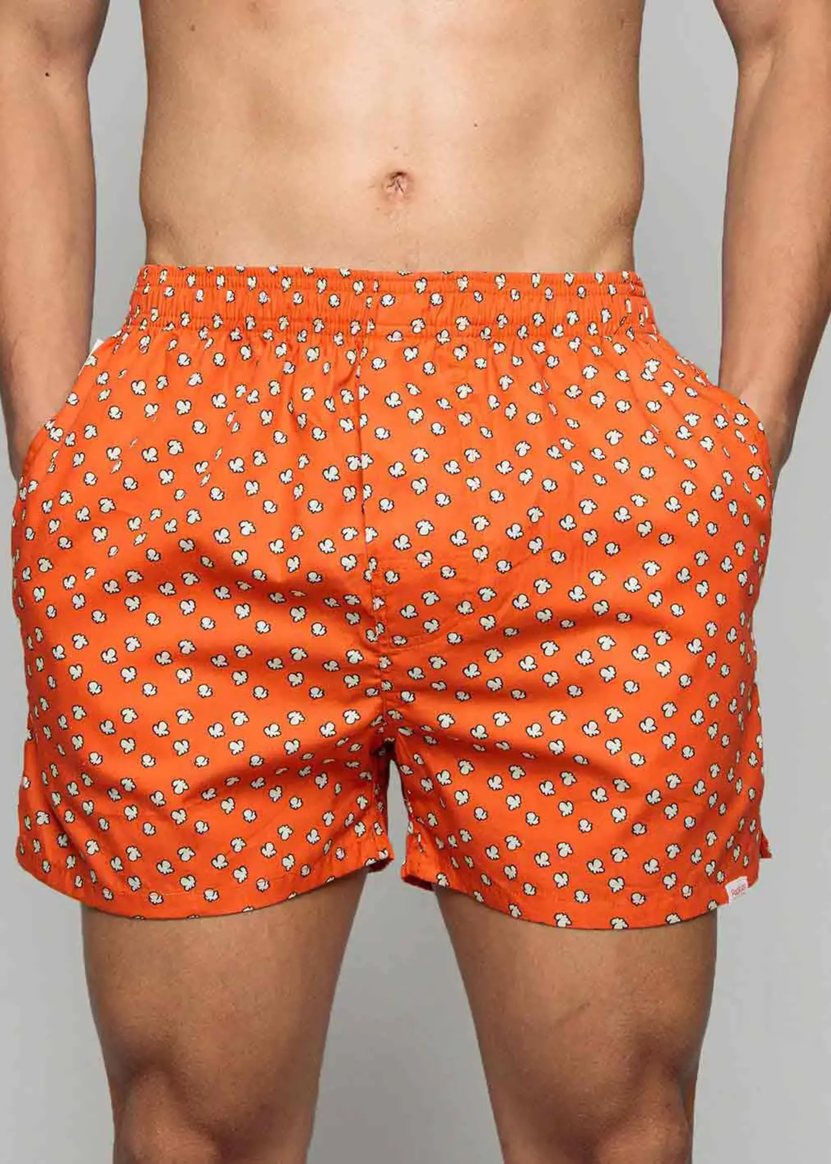 Pockies Underwear Pockies boxer Popcorn orange