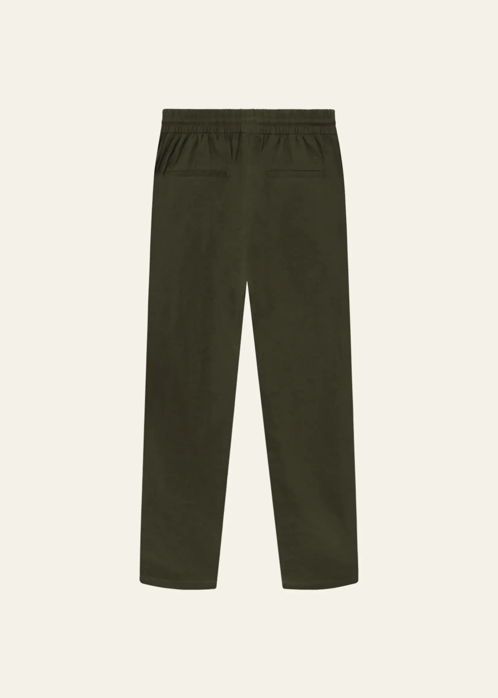 Les Deux Les Deux Patrick Linen Pants Forest Green