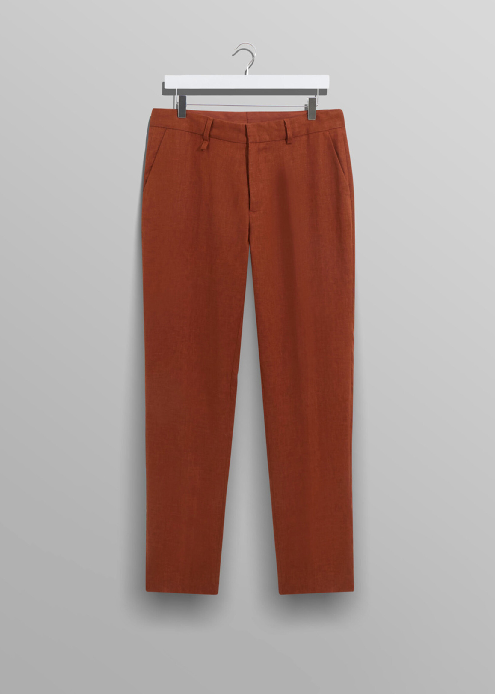 Wax London Wax London Alp Smart Trouser linen rust