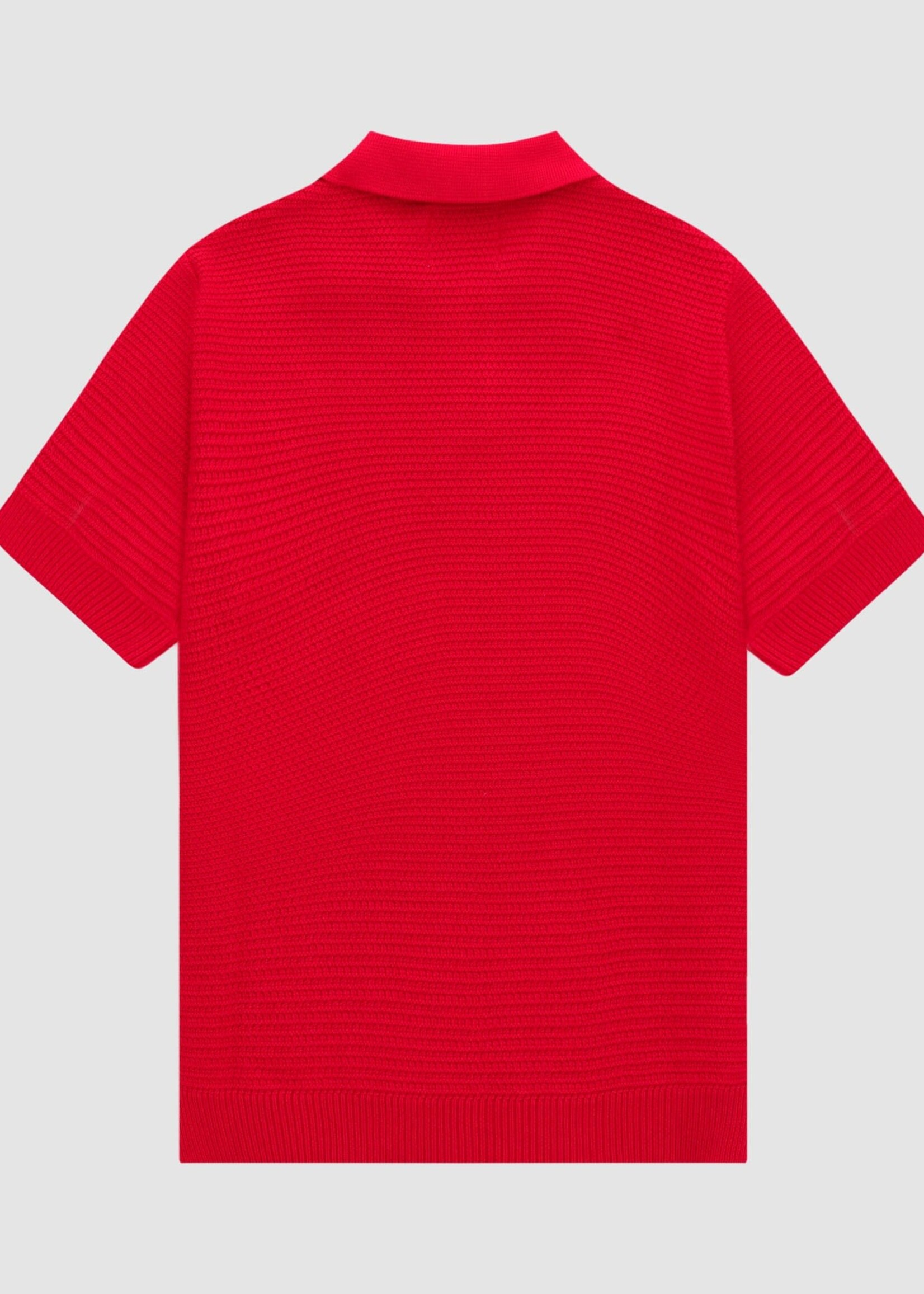 Arte Arte Simon knit shirt red