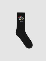 Arte Arte Heart socks black