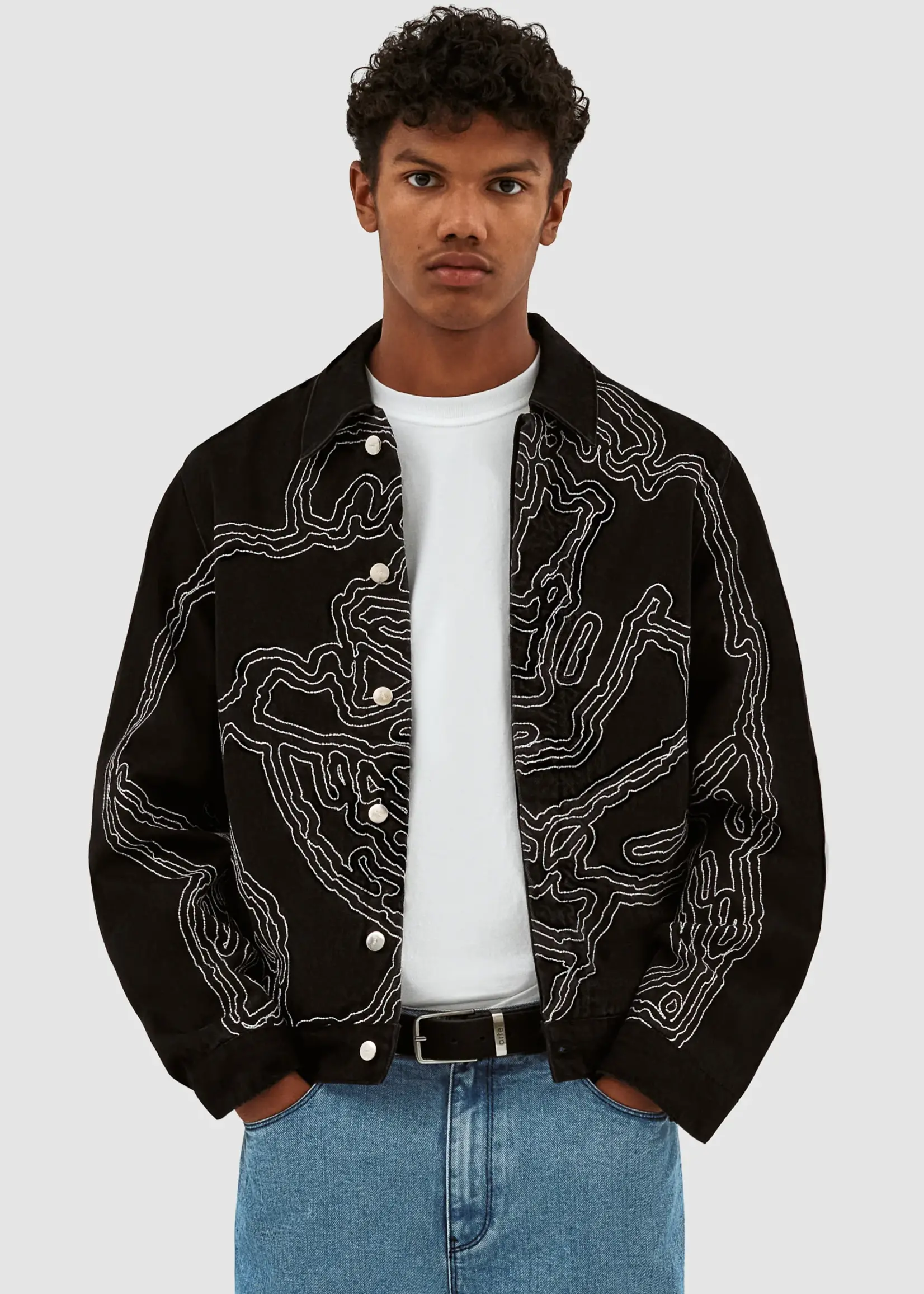 Arte Arte Jones Fighter Jacket black