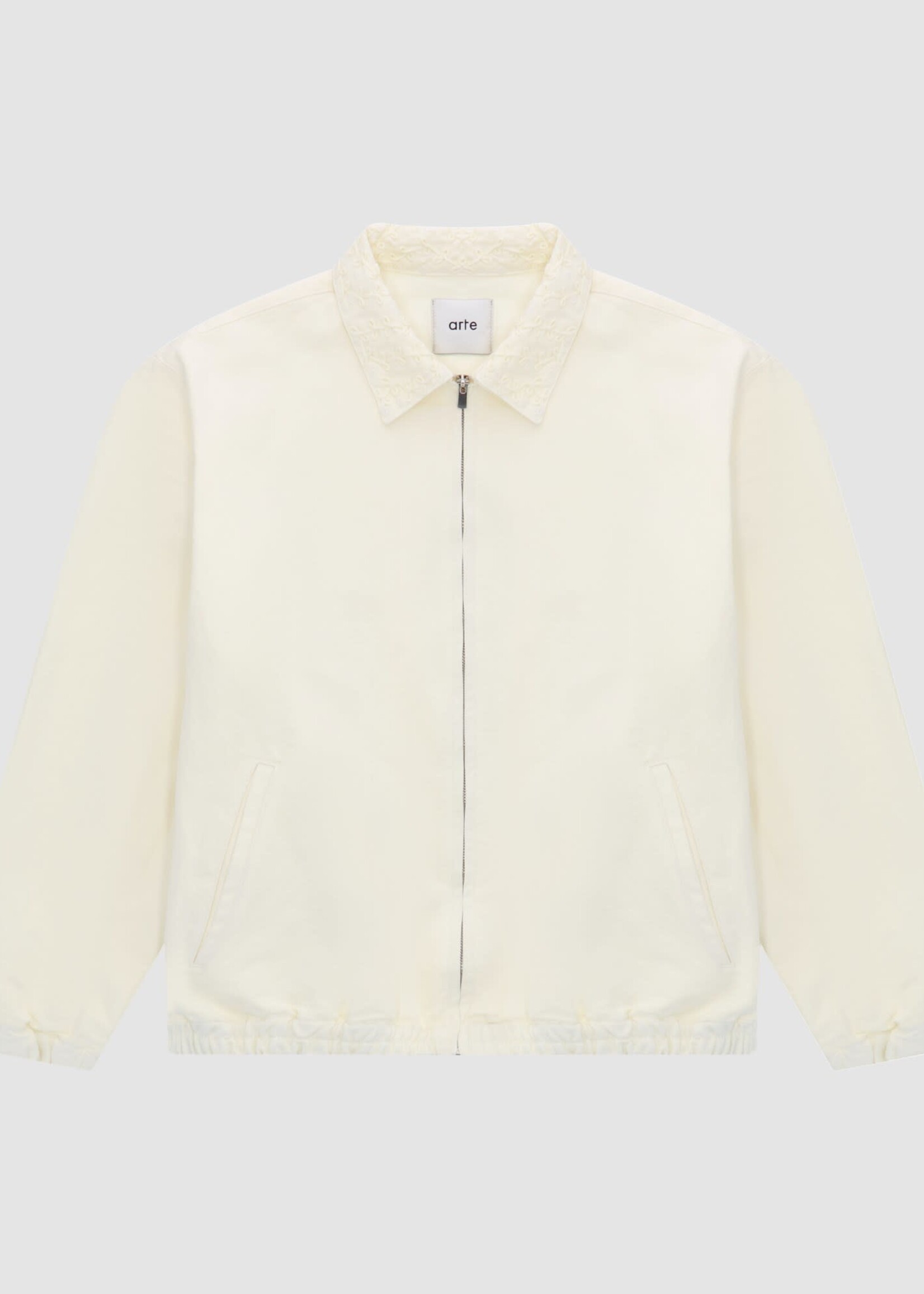 Arte Arte Joshua Detail collar vest cream