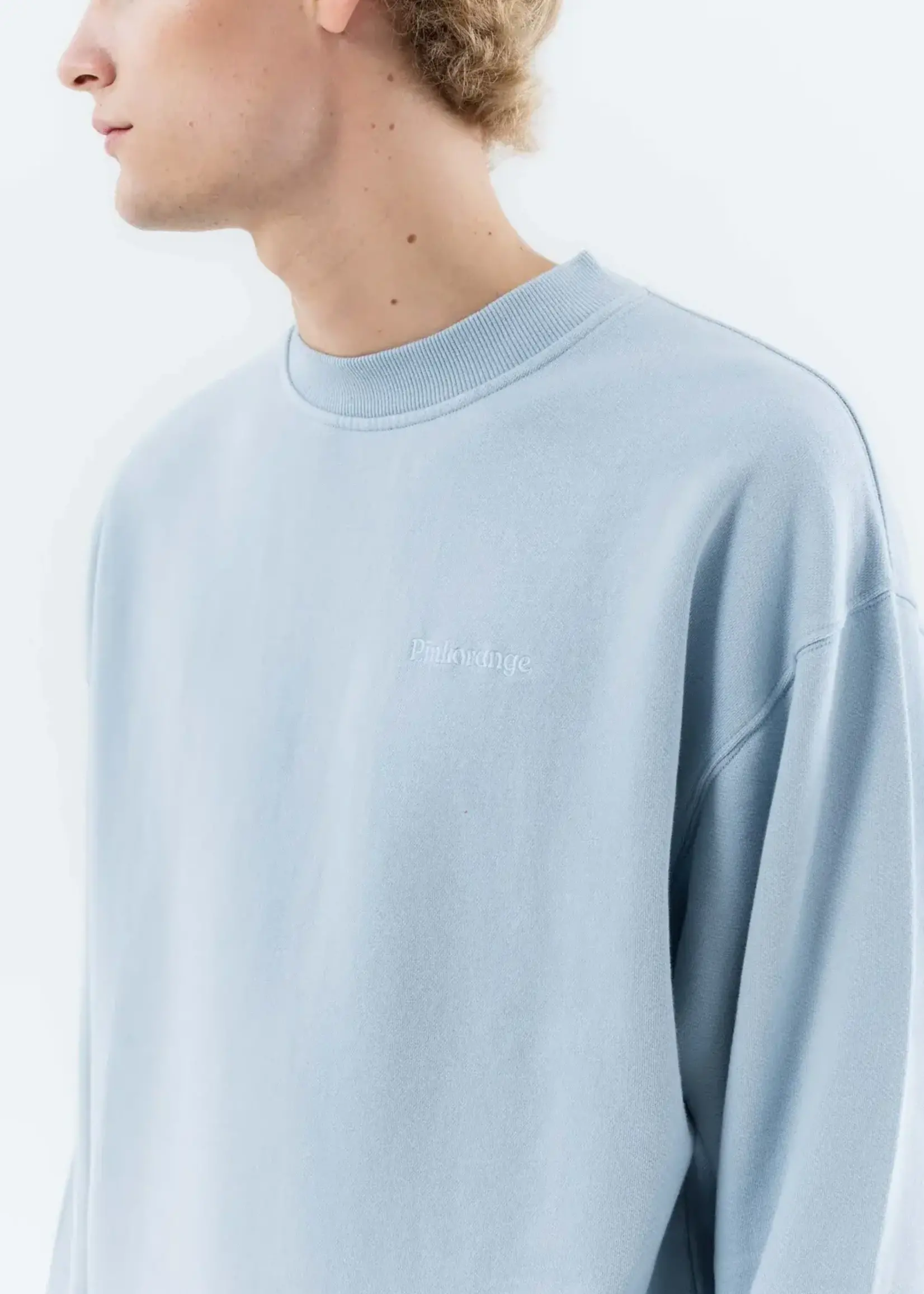 Pinkorange Pinkorange Logo Sweater Blue