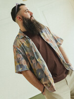 Wax London Wax London Didcot SS shirt Botanic