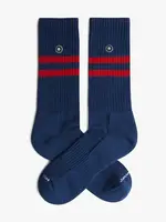 Jimmy Lion JL athletic essentials stripes dark blue