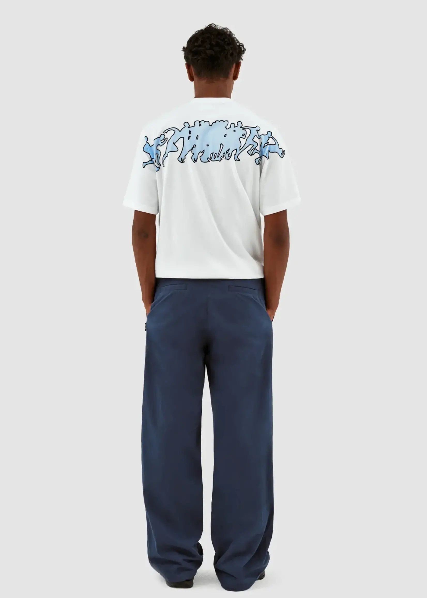 Arte Arte Peter Drawstring Pants Navy