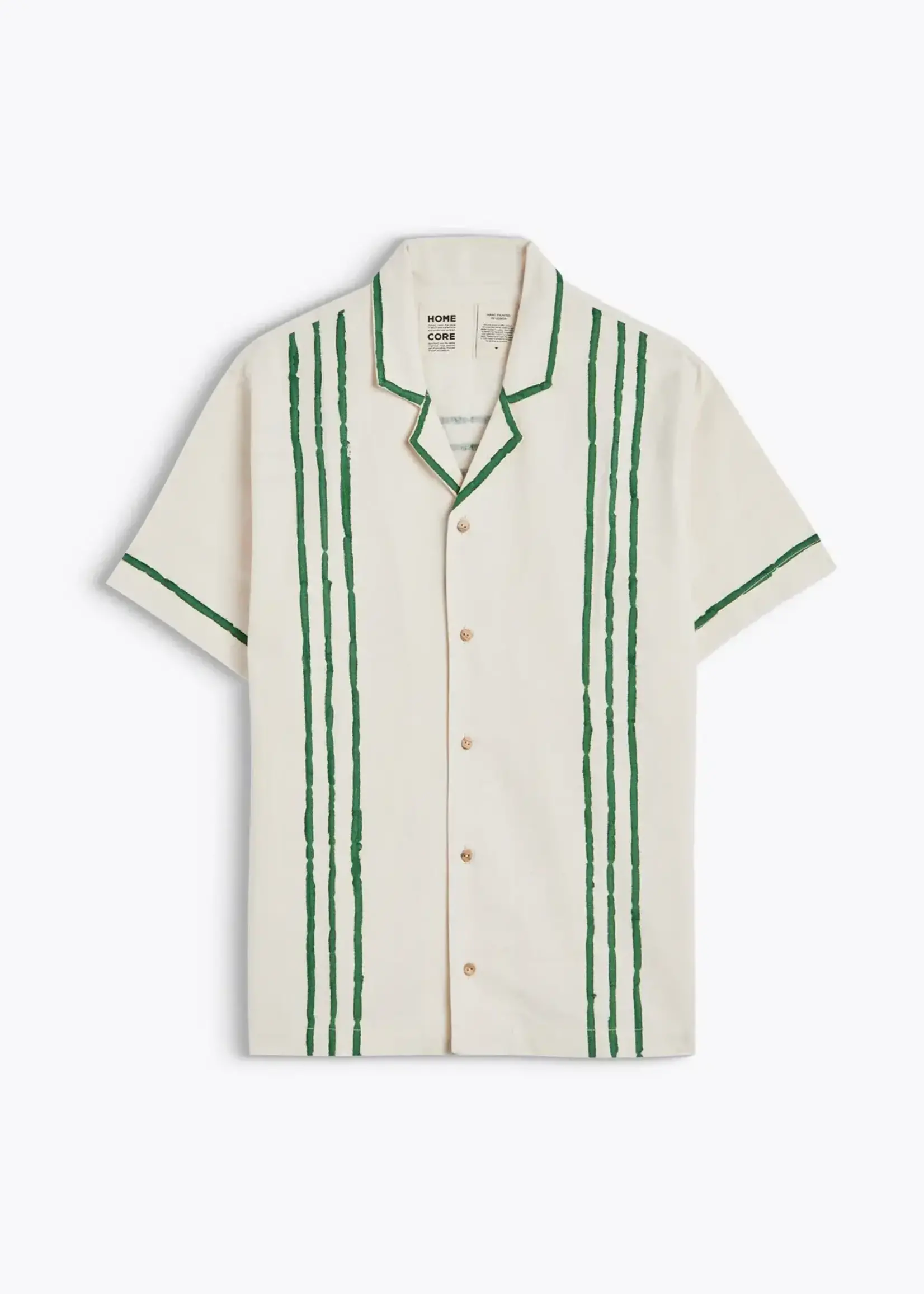 Homecore Homecore Praia Shirt Green Stripes