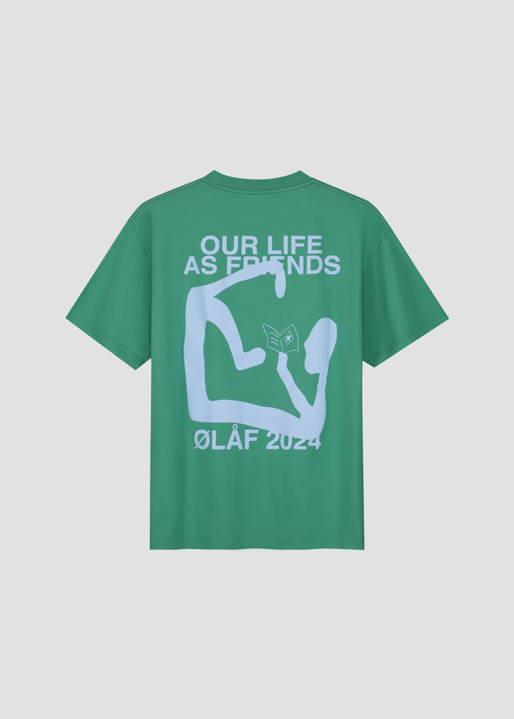 Olaf Hussein OLAF Garden Tee bottle green