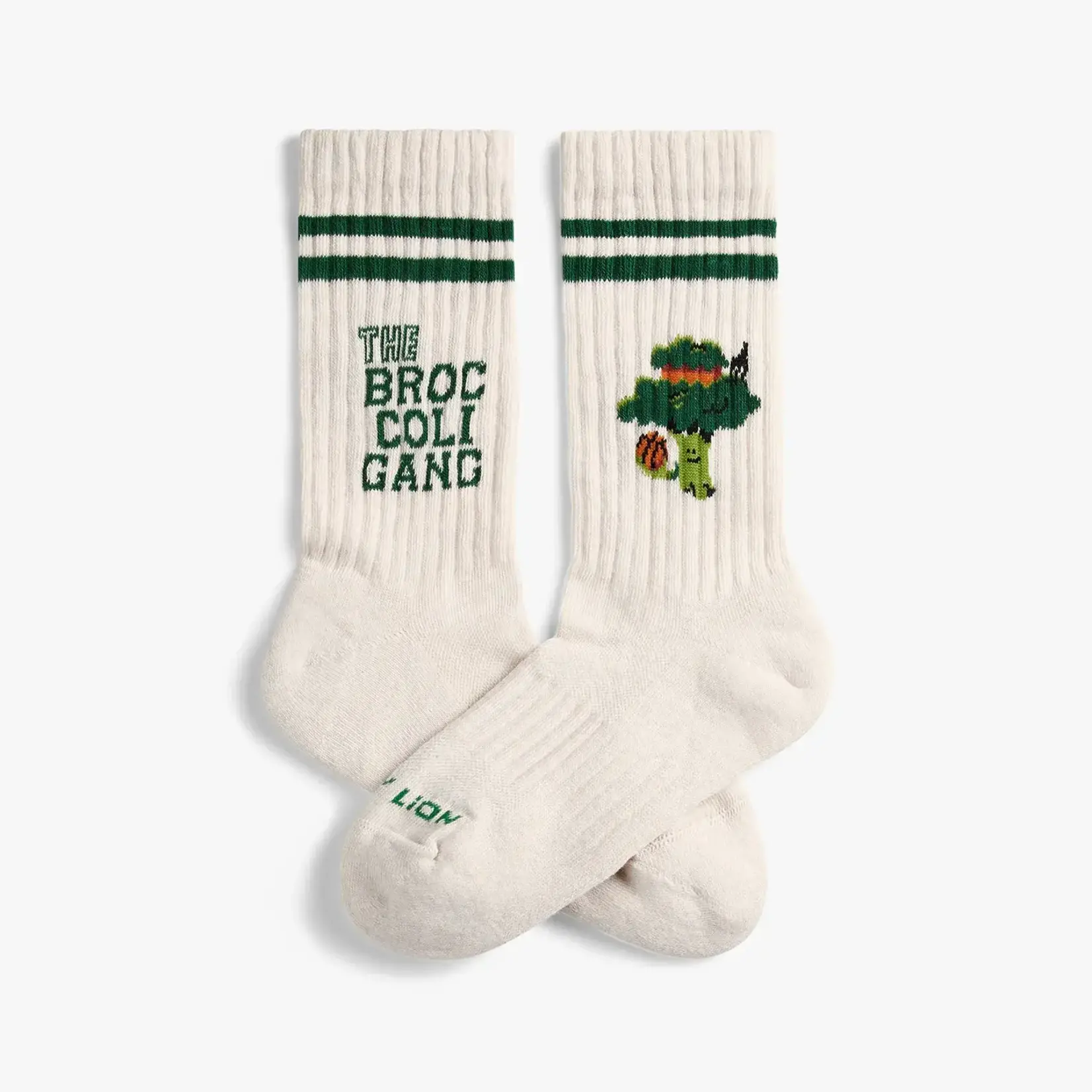 Jimmy Lion JL kids athletic The Broccoli Gang beige