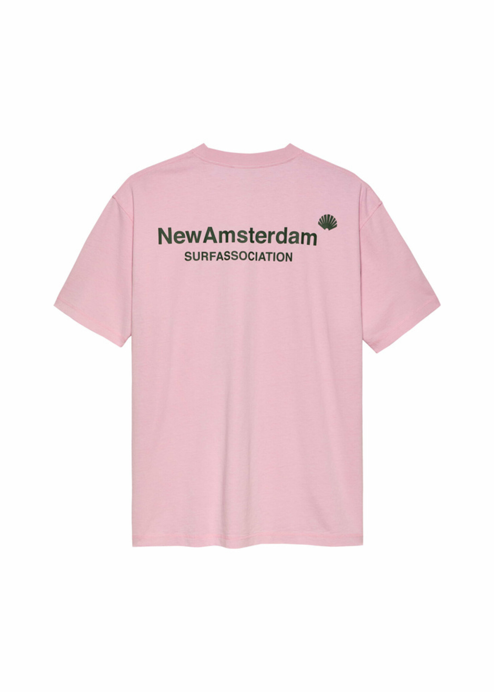 New Amsterdam Surf Association New Amsterdam Surf Association Logo Tee Cradle Pink