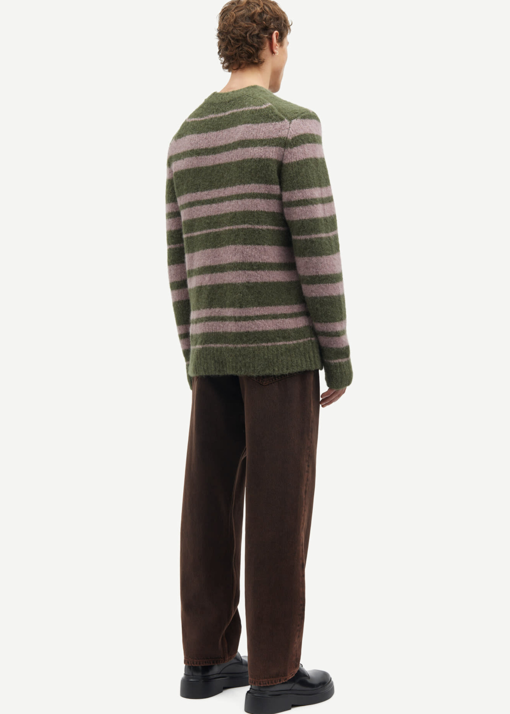 Samsoe & Samsoe Samsoe Samsoe Saarin sweater Forest night stripe