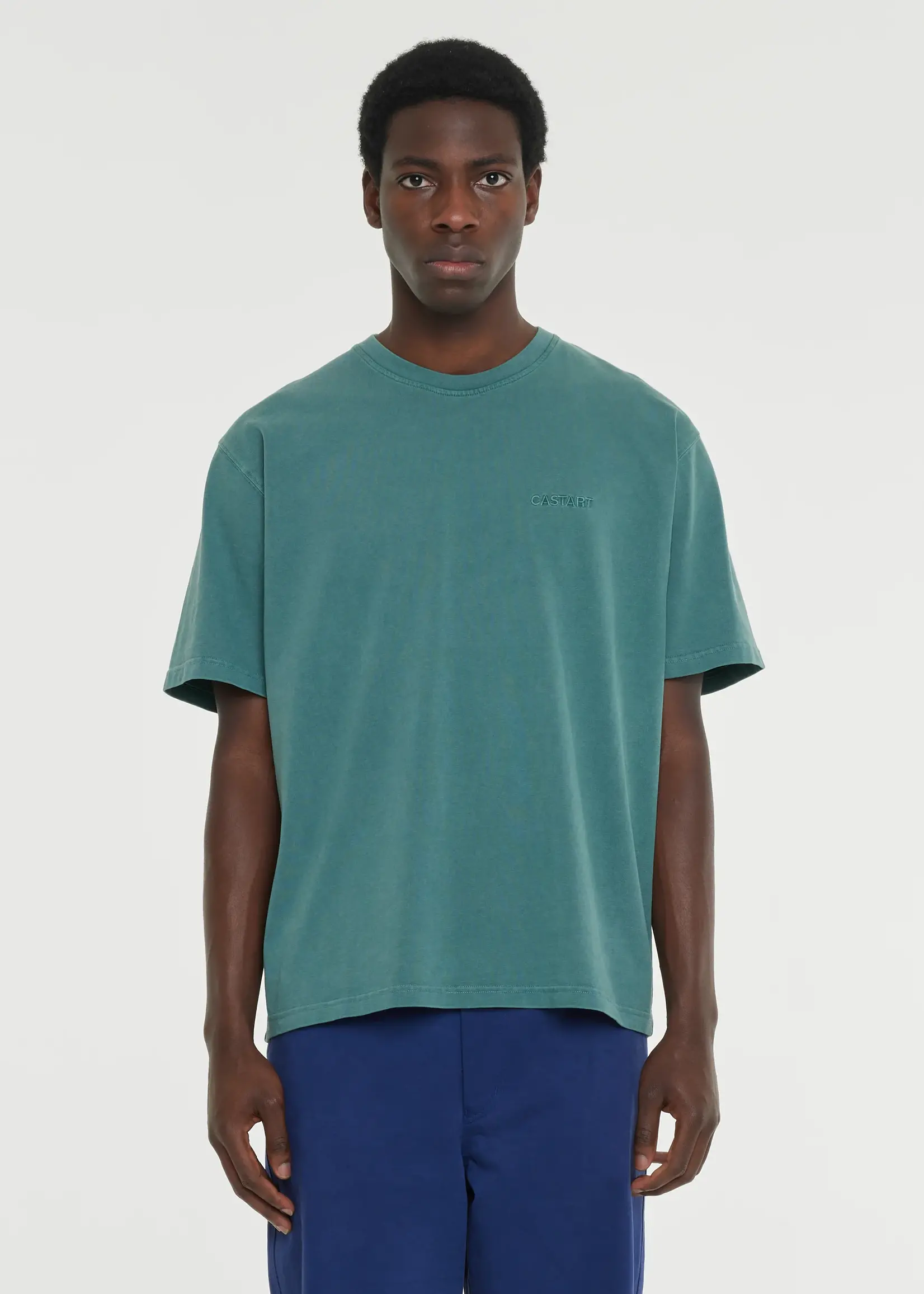 Castart Castart Stonewash Tee dark green