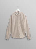 Wax London Wax London Shelly Shirt Plain Weave Natural