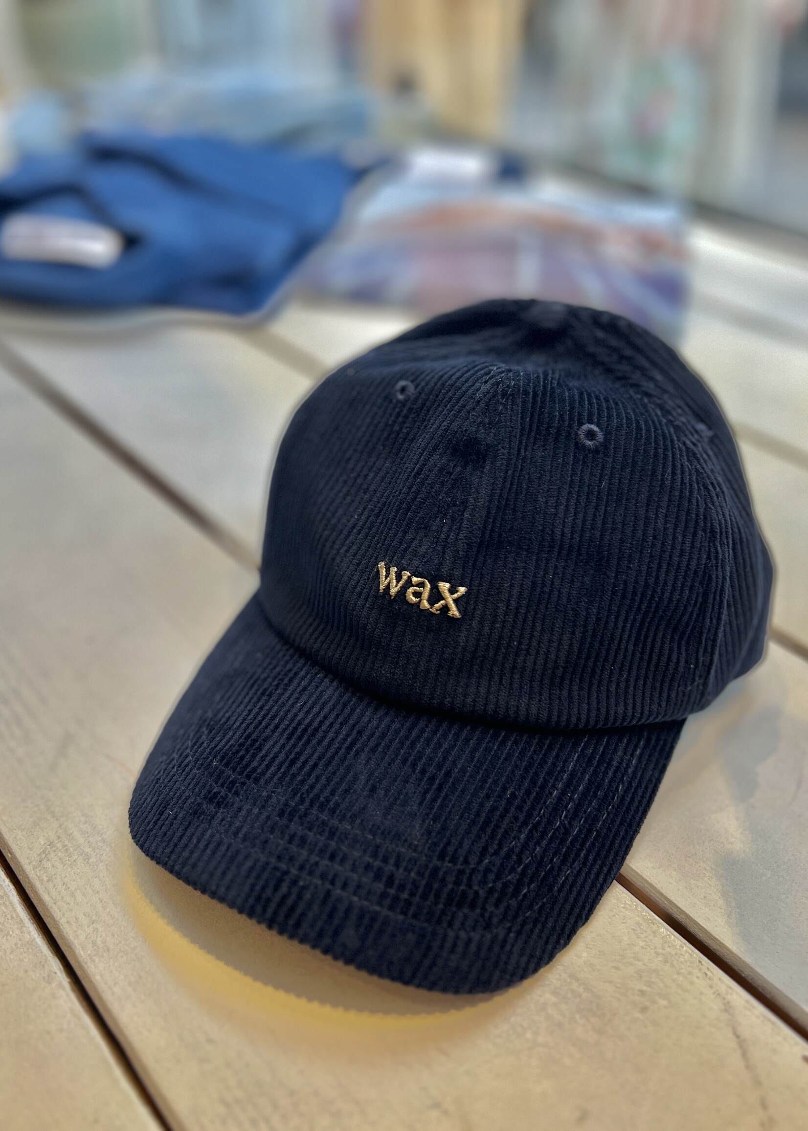 Wax London Wax London Sports cap corduroy navy