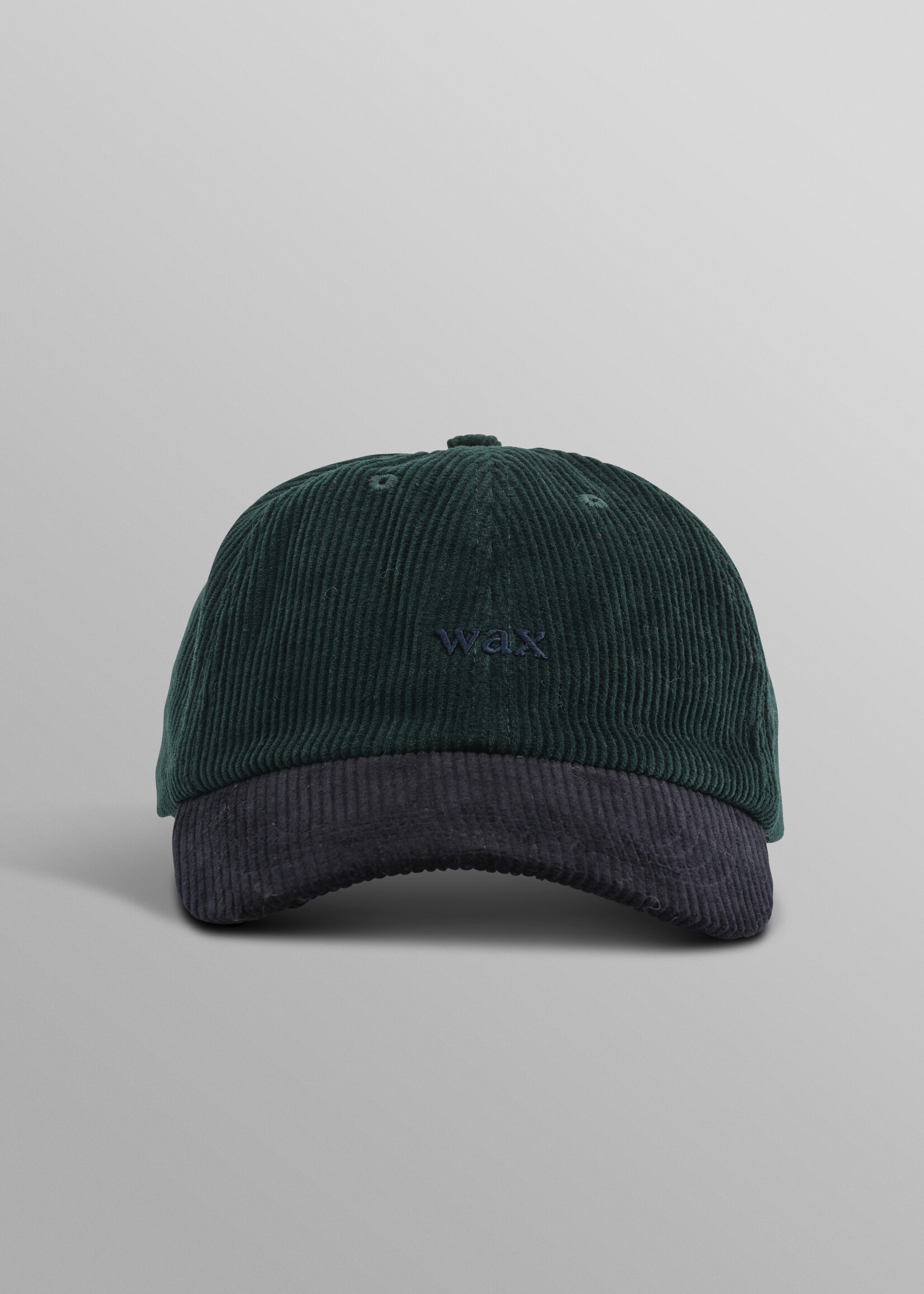 Wax London Wax London Sports cap corduroy green/navy