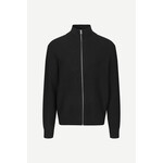 Samsoe & Samsoe Samsoe Samsoe Sadem zip cardigan black