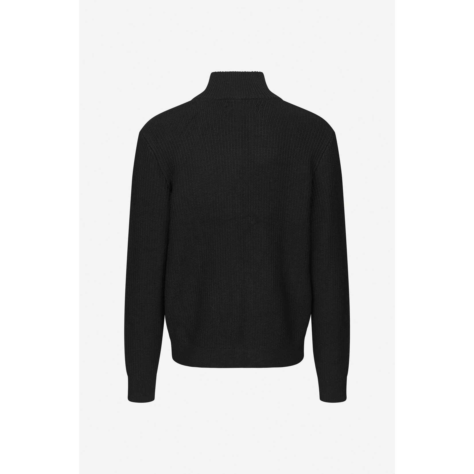 Samsoe & Samsoe Samsoe Samsoe Sadem zip cardigan black