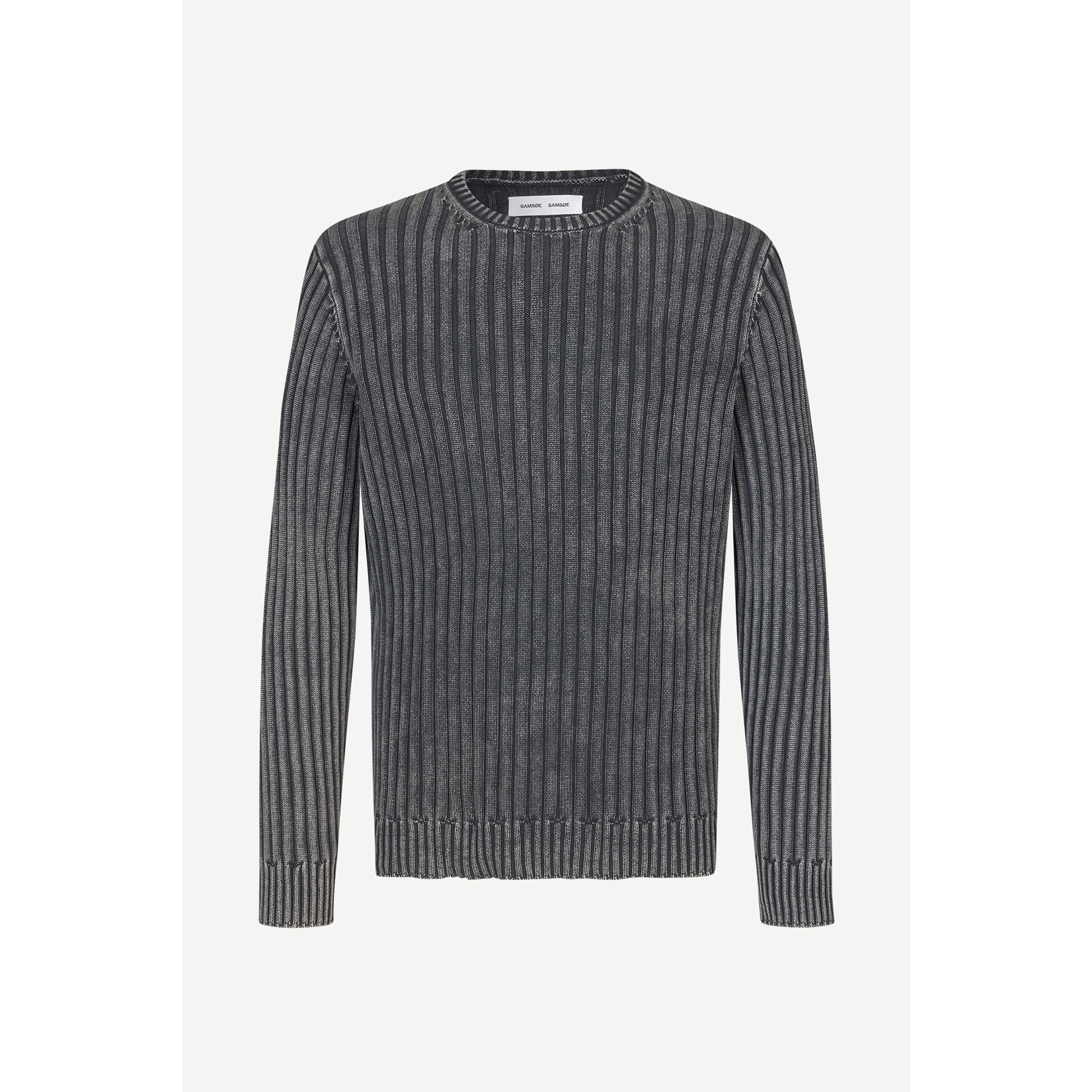 Samsoe & Samsoe Samsoe Samsoe Saroman rib sweater washed black