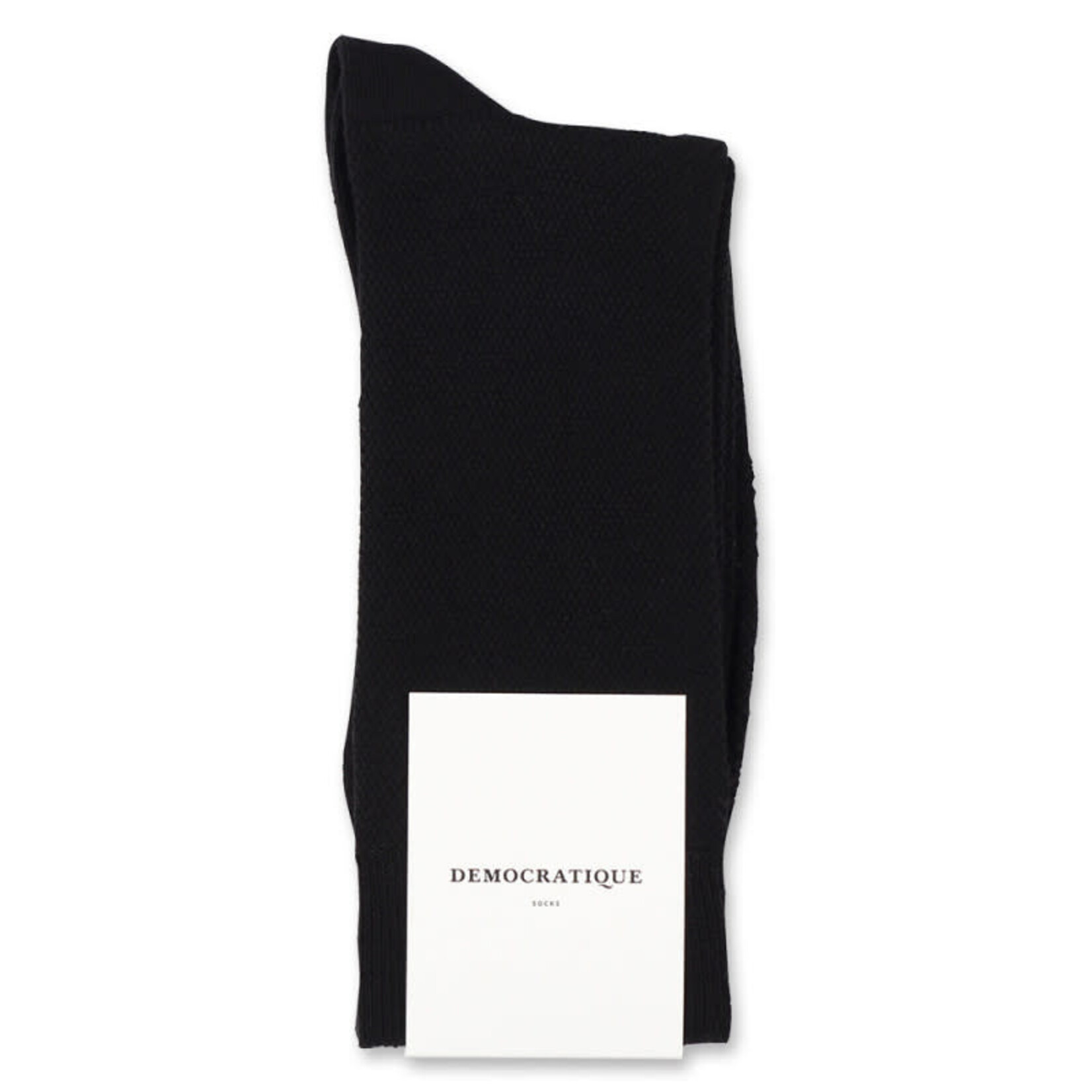 Democratique Originals Champagne Pique Socks black