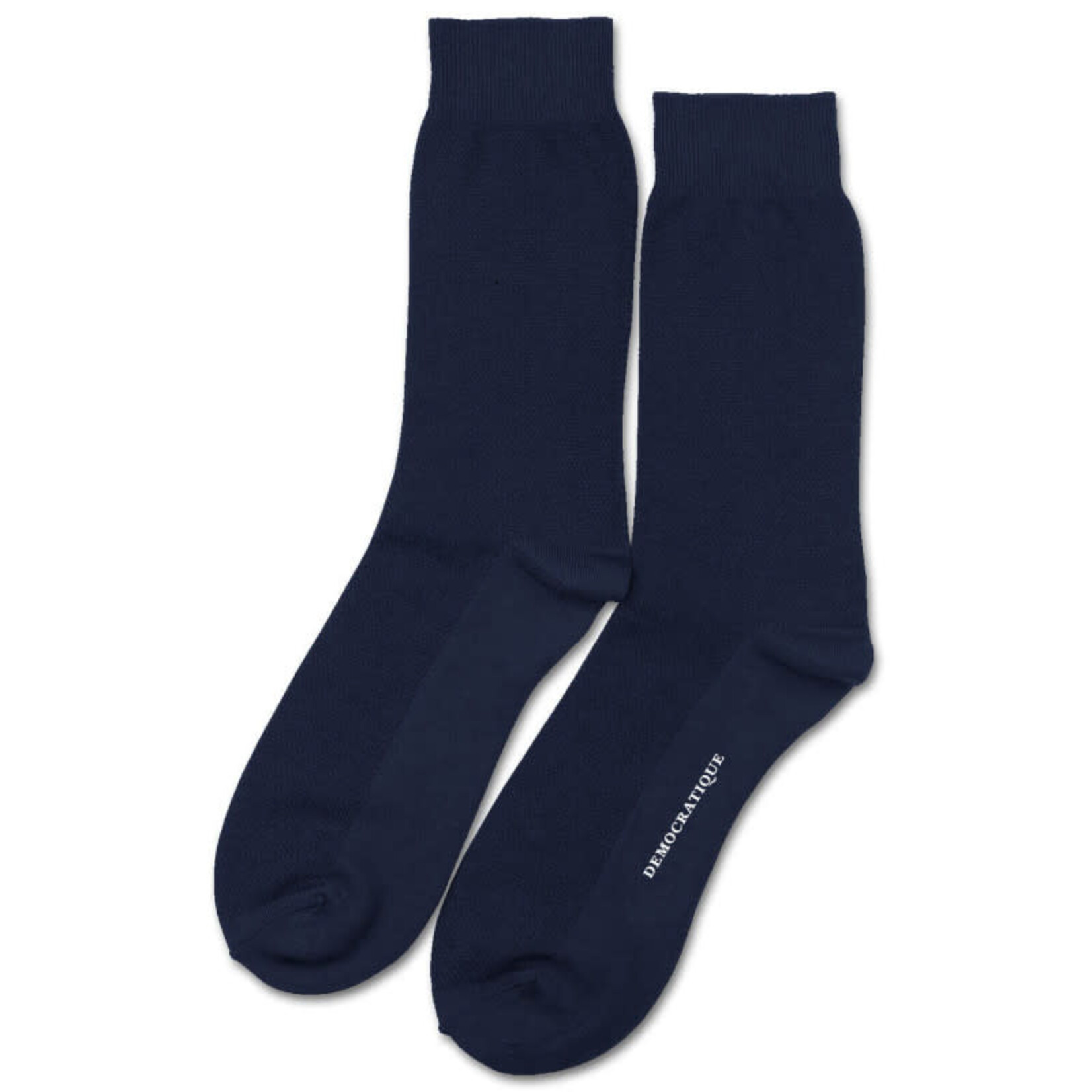 Democratique Originals Champagne Pique Socks navy