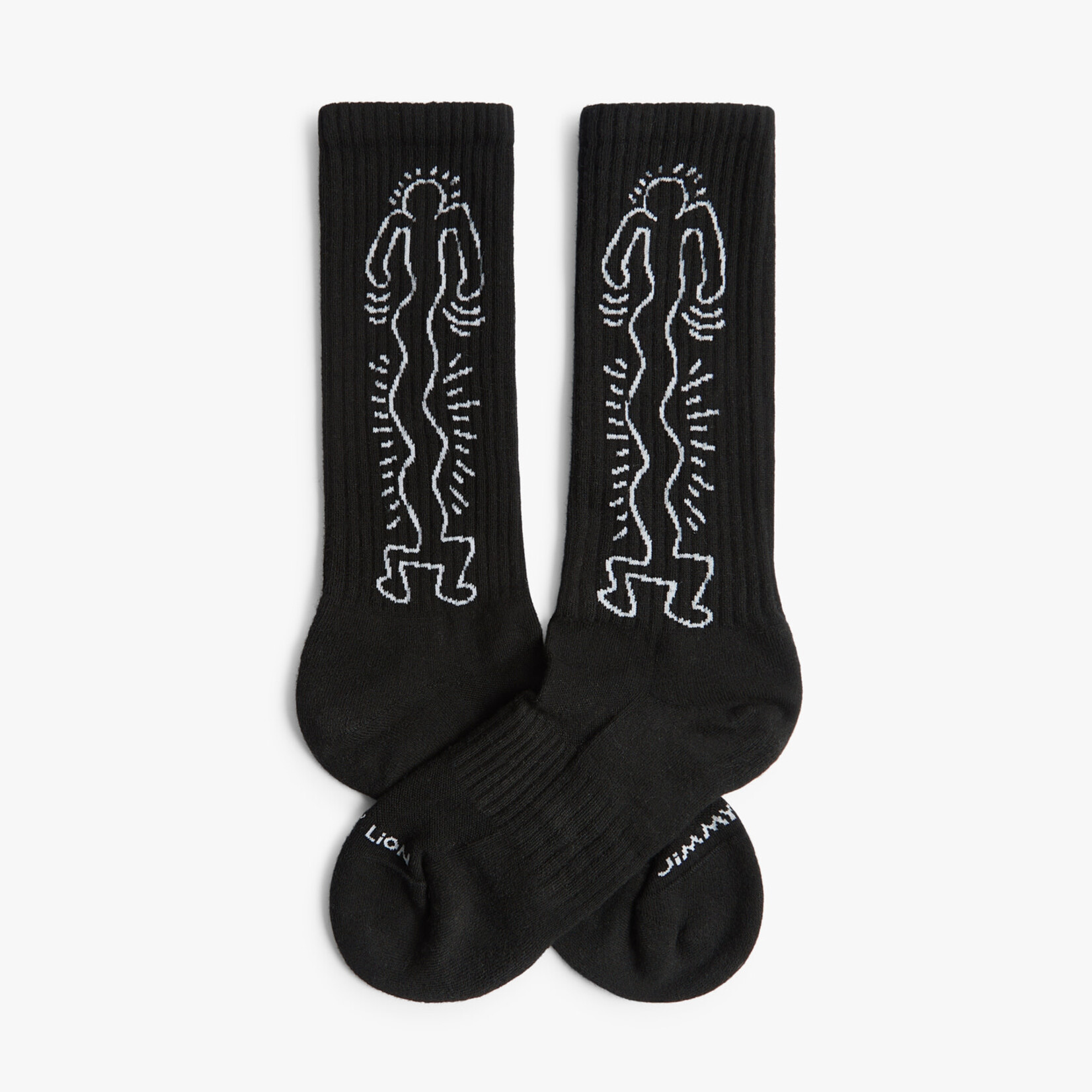 Jimmy Lion JL Athletic Keith Haring Dancer Black