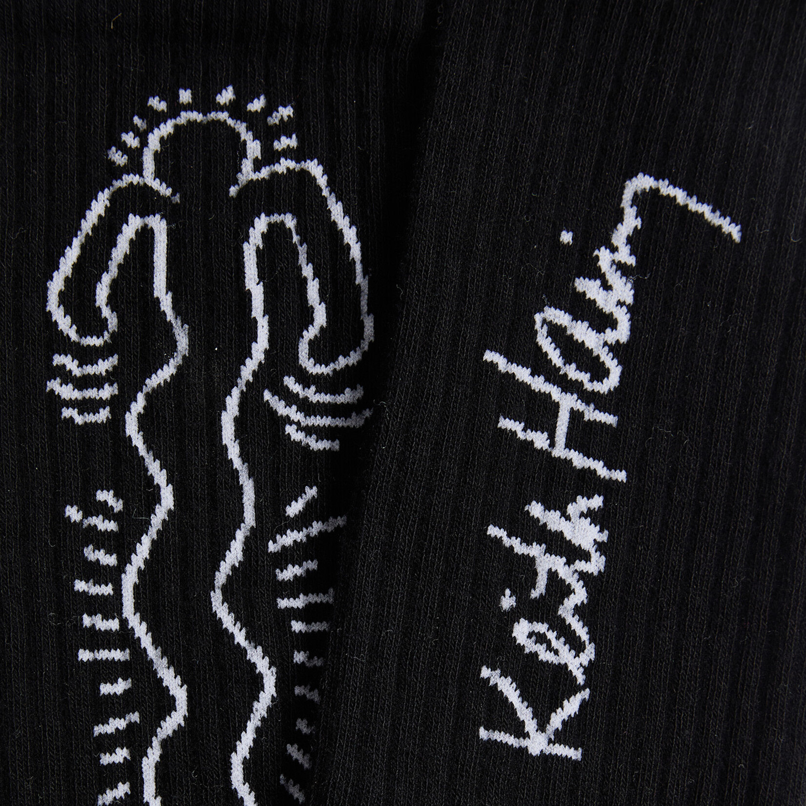 Jimmy Lion JL Athletic Keith Haring Dancer Black