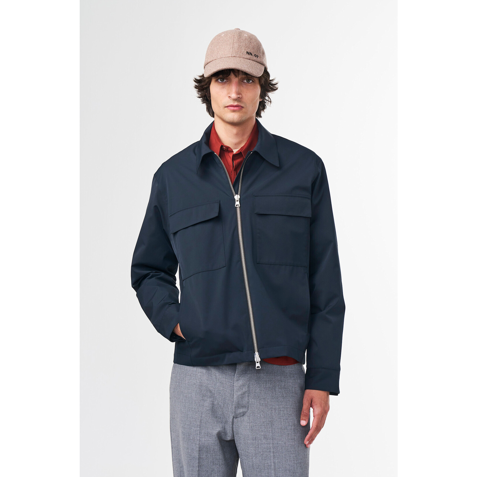 NN07 NN07 Alban Jacket 8240 Navy Blue