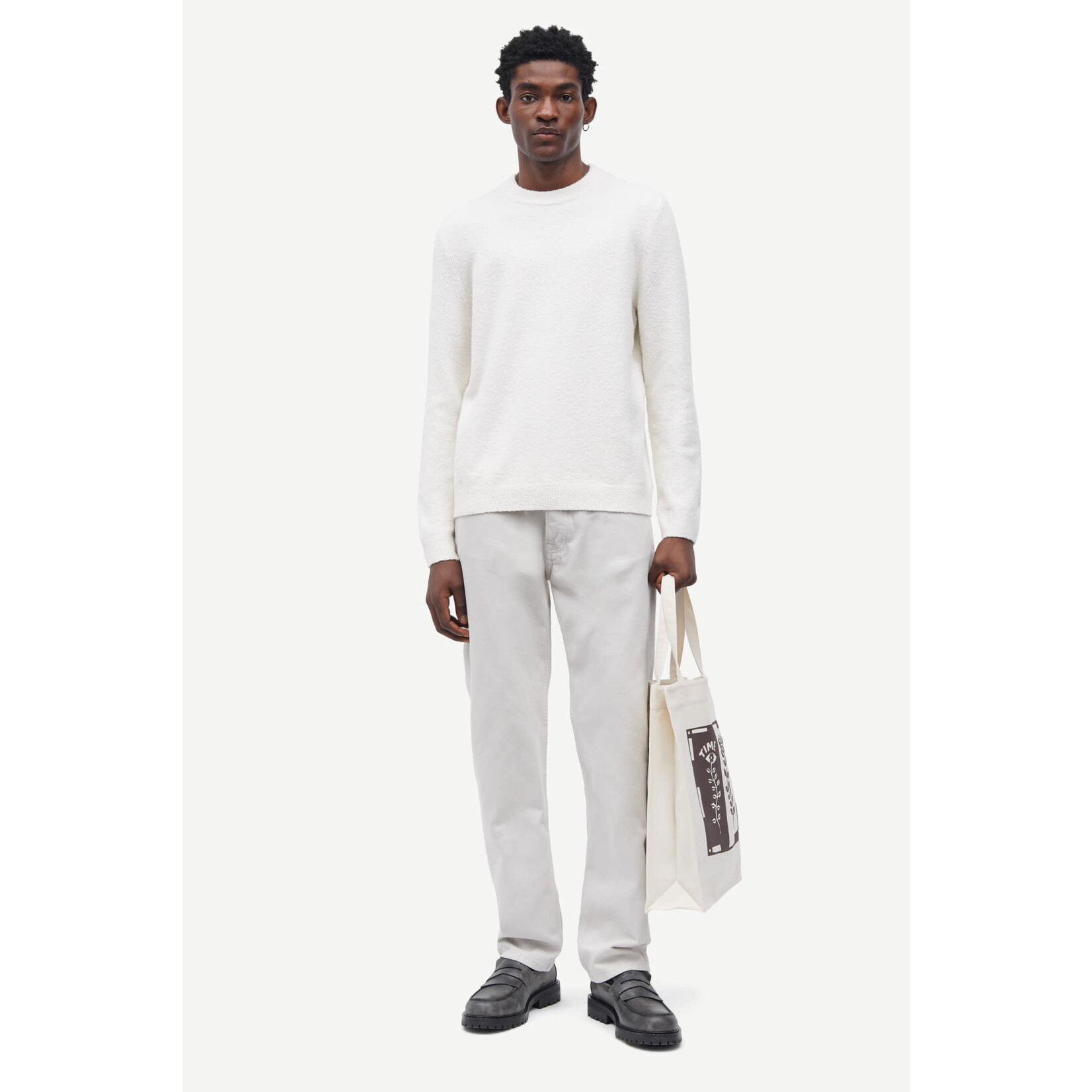 Samsoe & Samsoe Samsoe Samsoe Sanino sweater clear cream