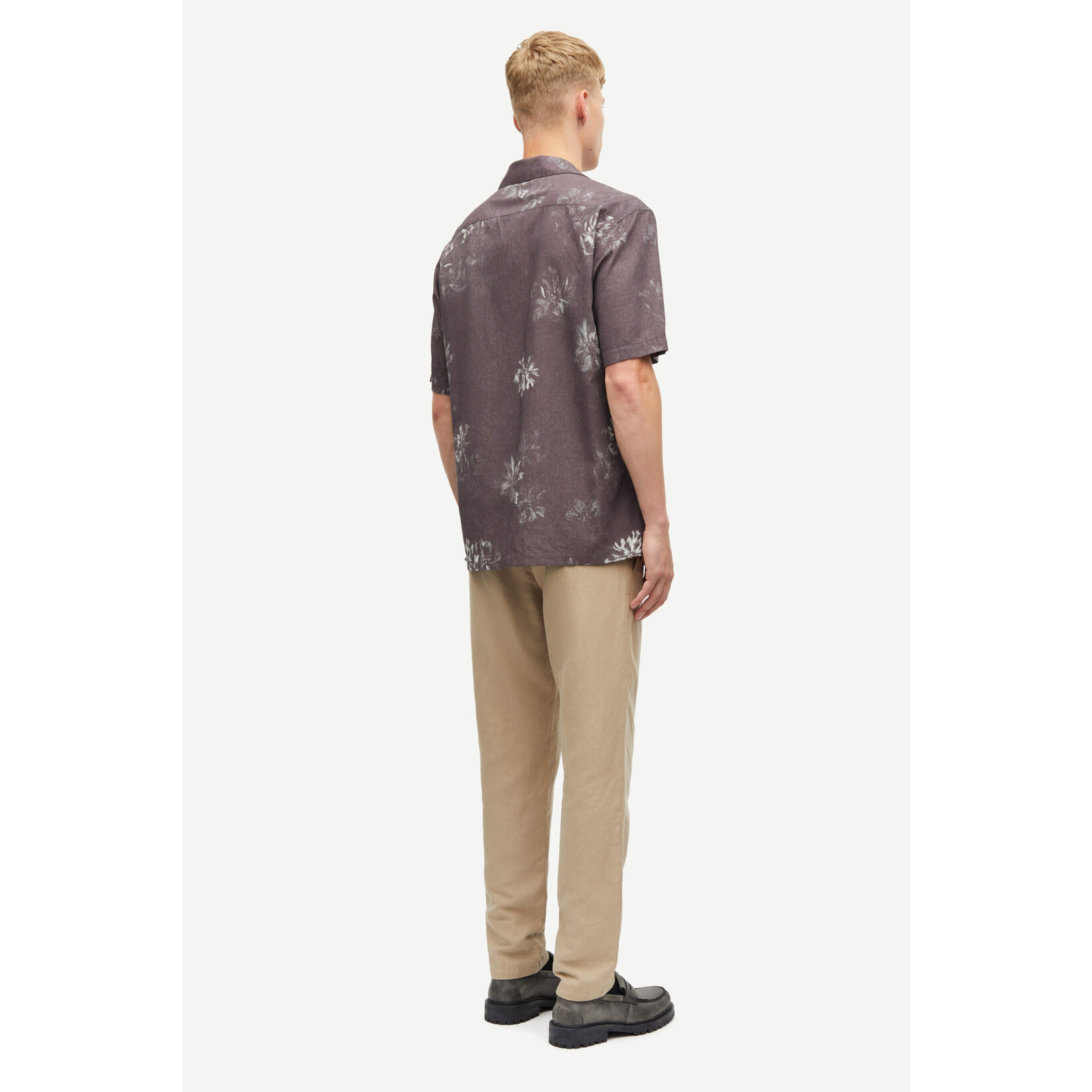 Samsoe & Samsoe Samsoe Samsoe Saayo P shirt fleur raisin