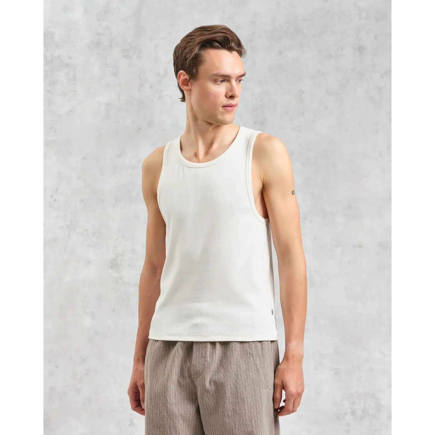 Wax London Wax London Montague Vest Ecru