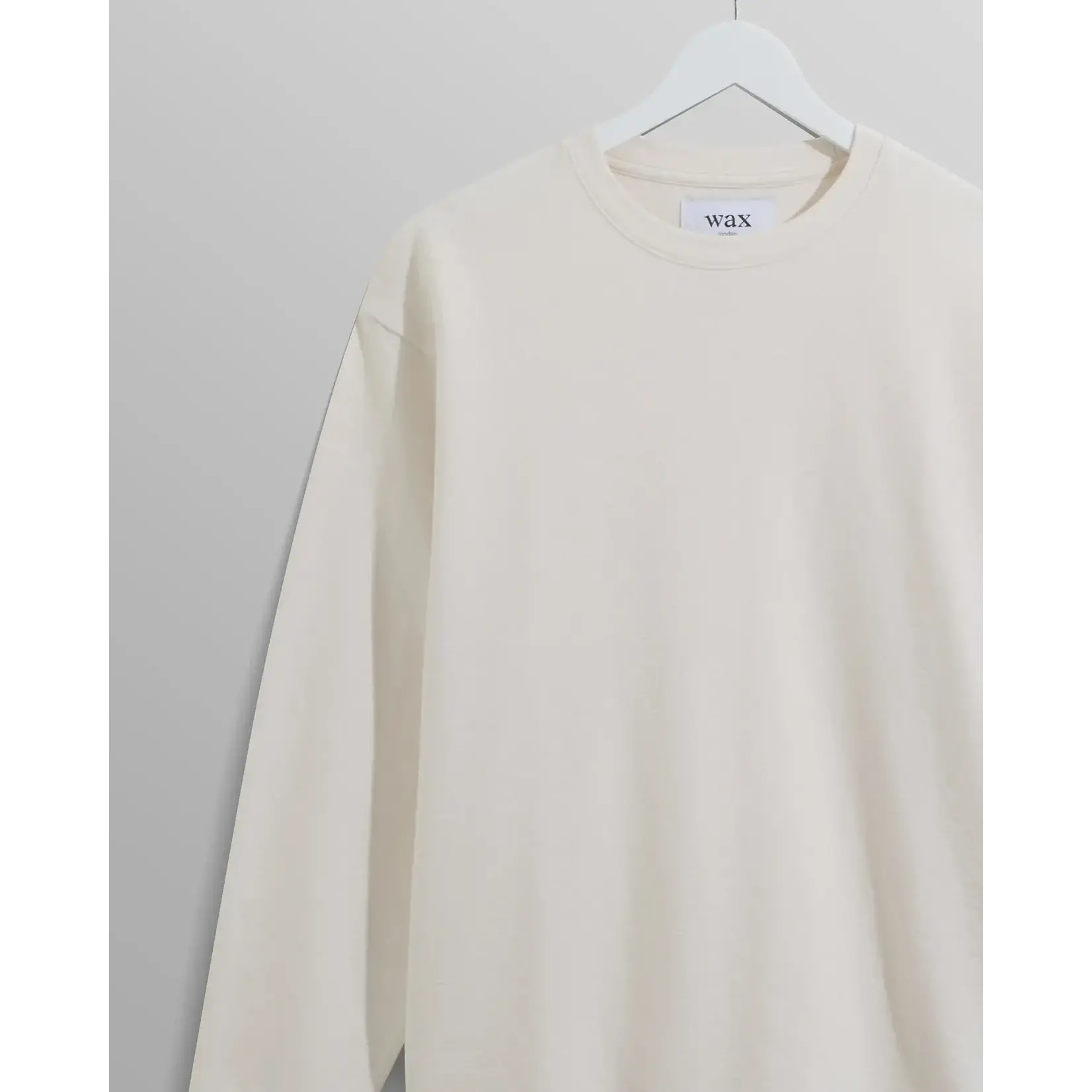 Wax London Wax London Hayden LS Tee jolt ecru