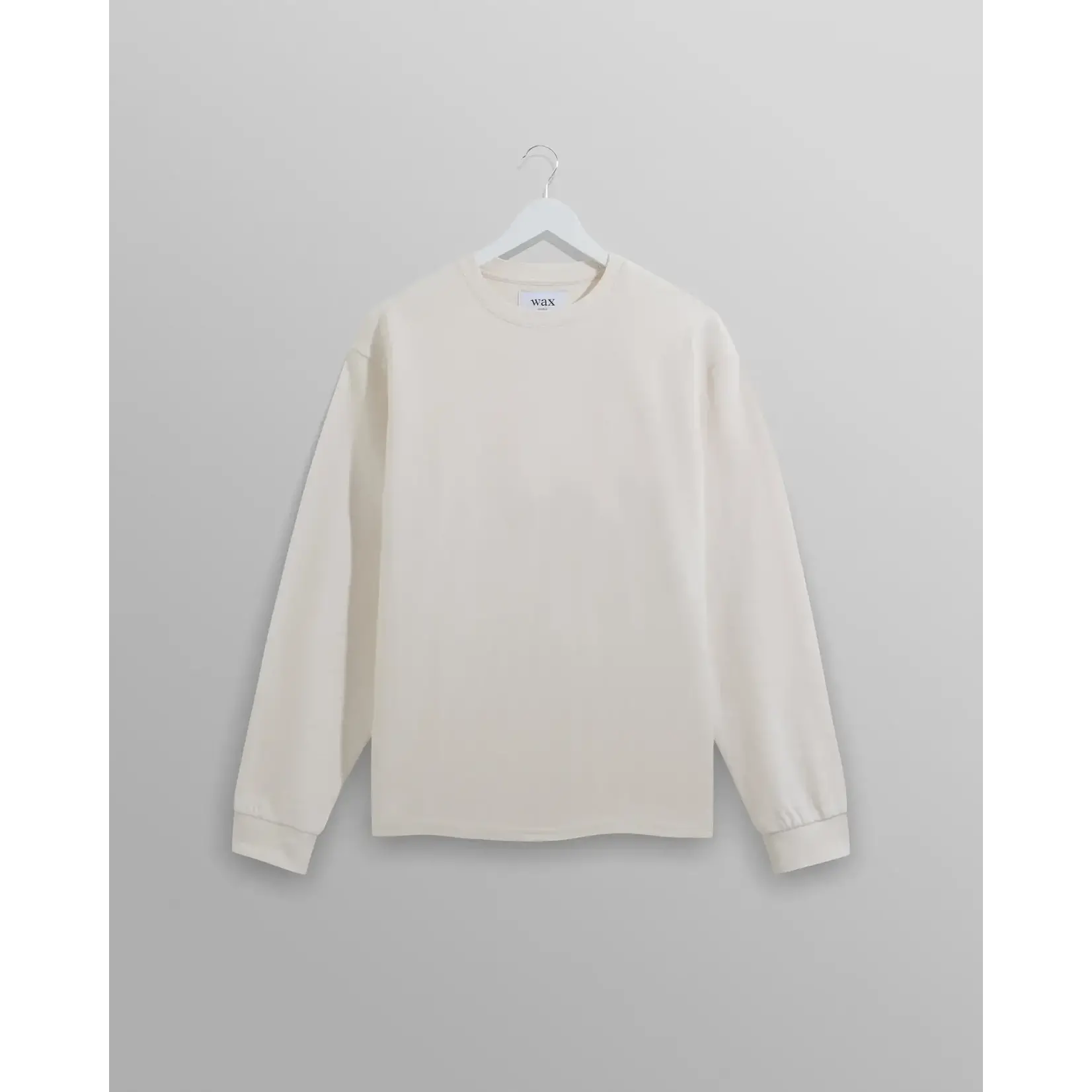Wax London Wax London Hayden LS Tee jolt ecru