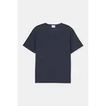 Closed Closed C85251 Linen blend T-shirt Smokey Blue