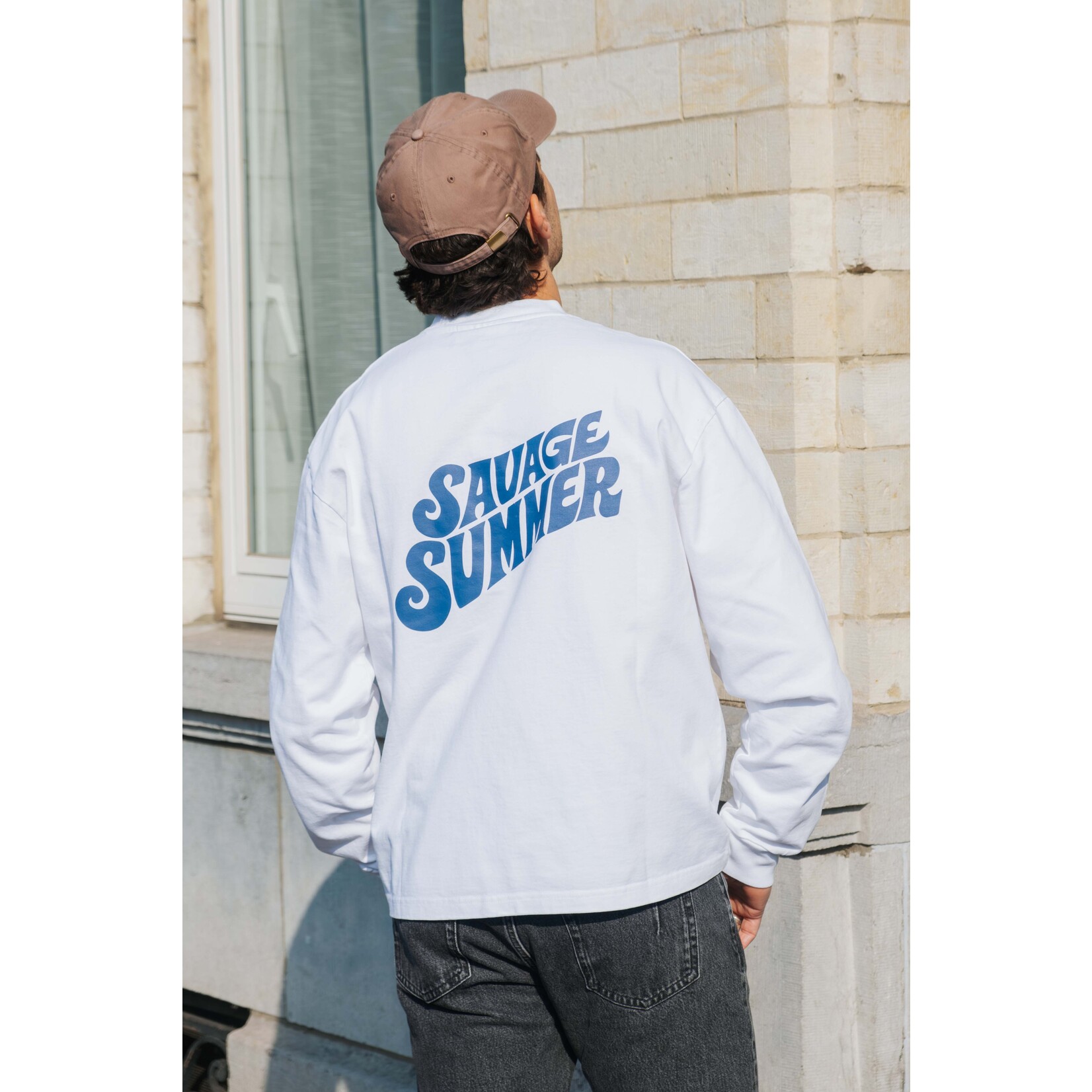 The Savage Report The Savage Report Savage Summer Longsleeve White