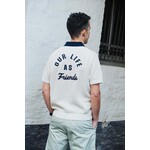 Olaf Hussein Olaf Varsity Polo Knit SS Off-White