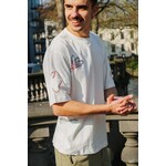 Wax London Wax London Milton SS Tee Ecru/Multi