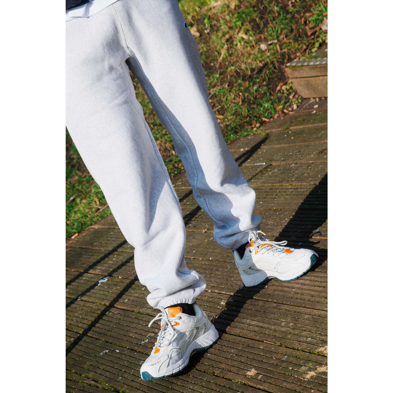 Champion Champion 220709 Elastic cuff pant Grey mel.