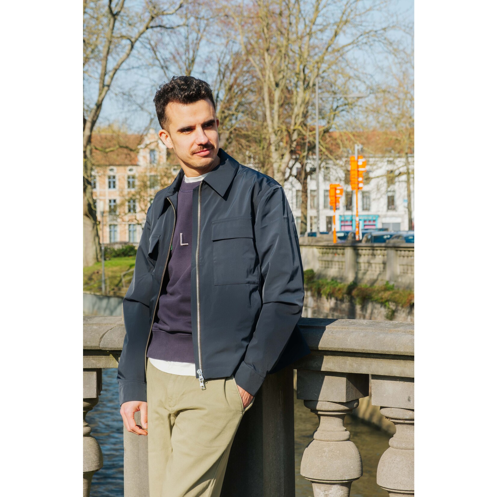 NN07 NN07 Alban Jacket 8240 Navy Blue