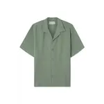 Aveny Aveny Collins shirt cotton crincle green